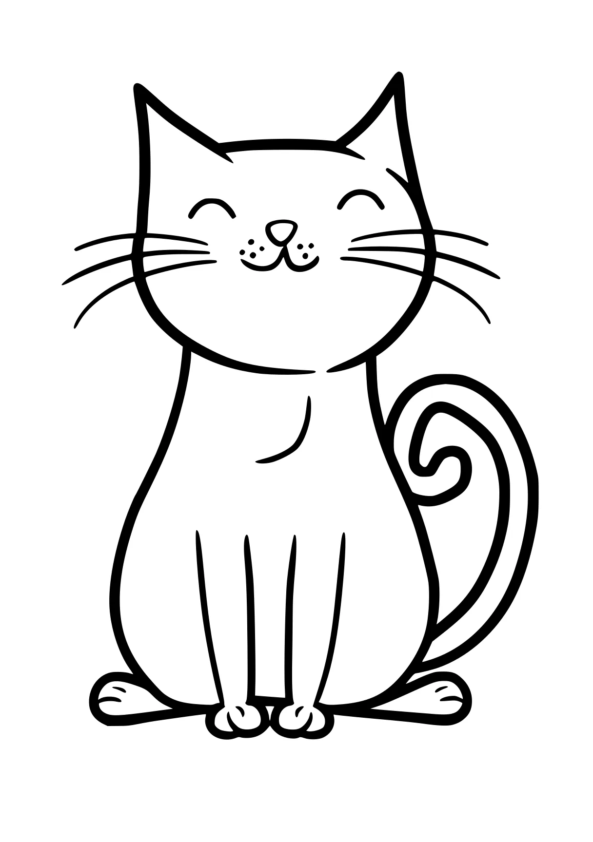 cat coloring cat, caticorn, kitty, mew, free page downloads