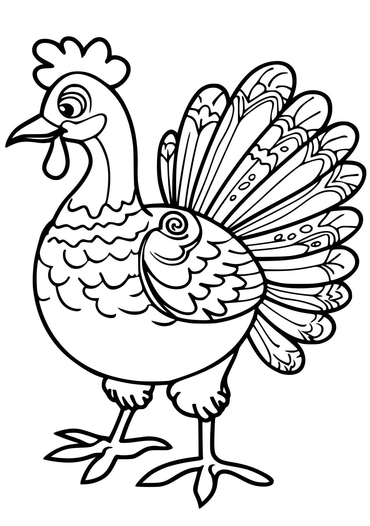 turkey coloring sheet, rooster, thanksgiving, turkey, free page downloads