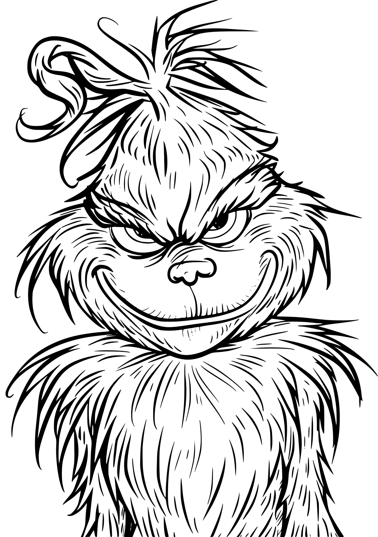 grinch coloring pages grinch, garfield, werewolf, yorkie, lion, free page downloads