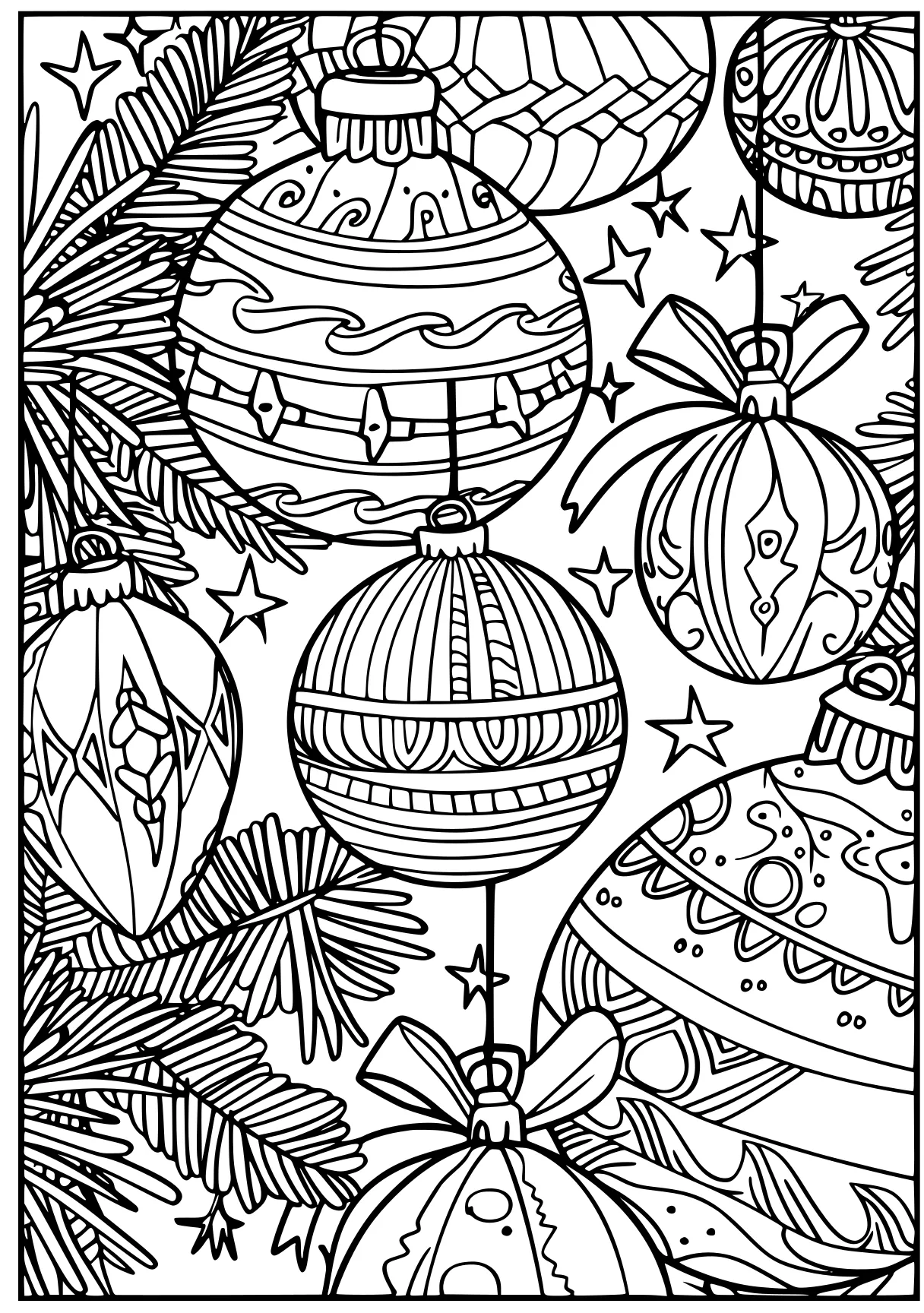 coloring pages for adults christmas, ornament, zentangle, mandalas, free page downloads