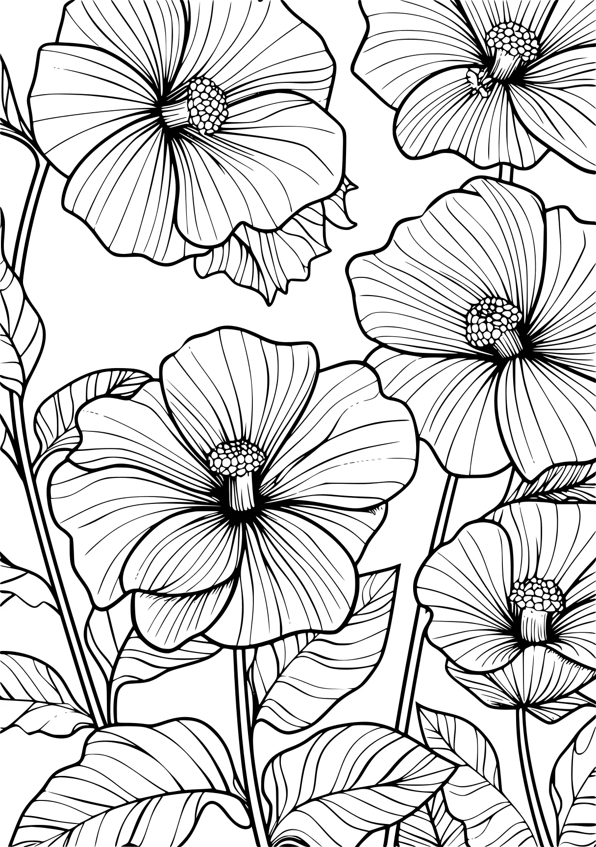 coloring pages for adults flowers, colouring, pattern, printables, free page downloads