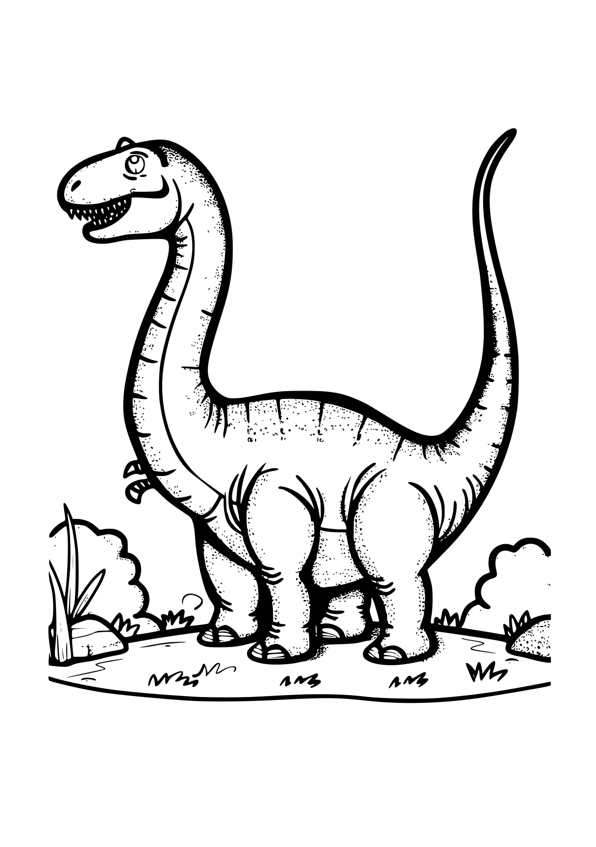 childrens colouring pages brachiosaurus, dinosaur, dino, tyrannosaurus, indoraptor, free coloring page downloads