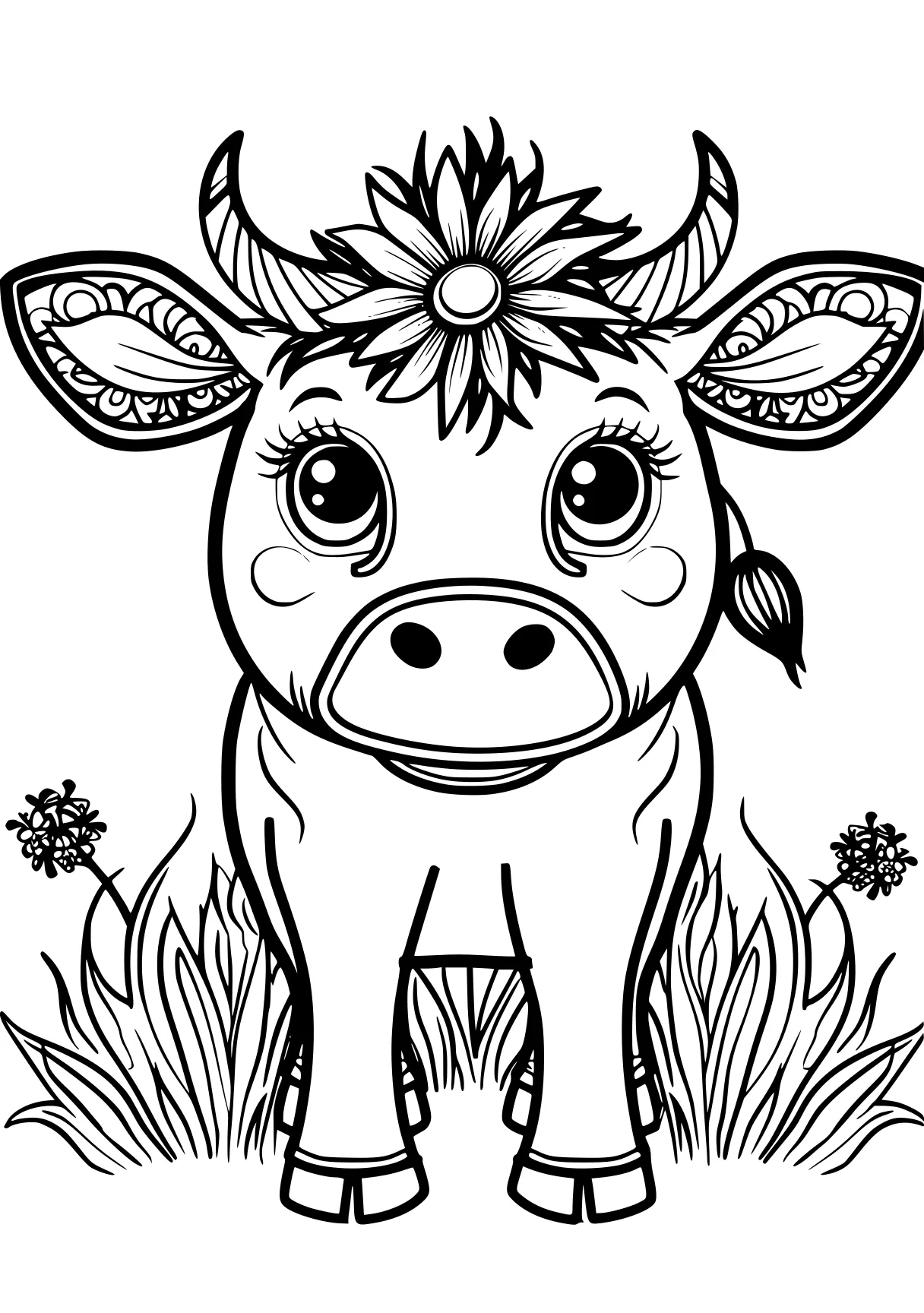 farm animal coloring pages cow, pig, piggy, peppa, piglet, free page downloads