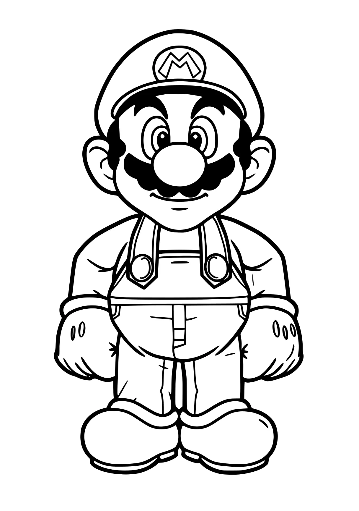 mario coloring pages mario, luigi, toad, nintendo, pocoyo, free page downloads