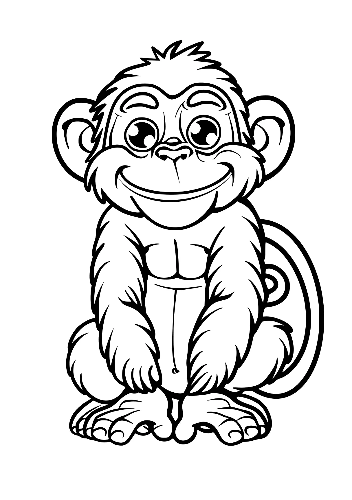 free printable coloring sheets monkey, gorilla, kong, page downloads