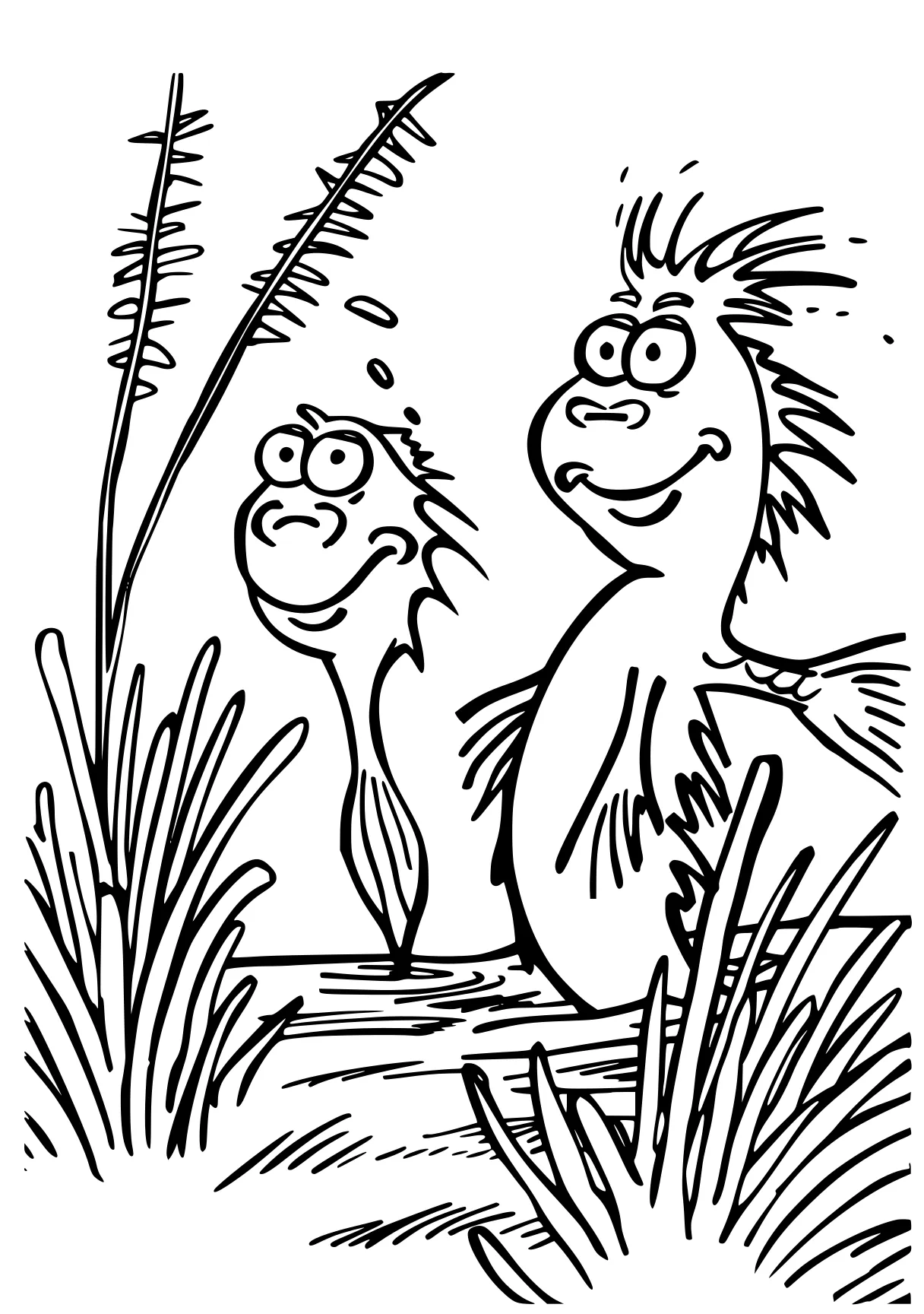 dr seuss coloring pages plants, cartoon, plant, palm, free page downloads