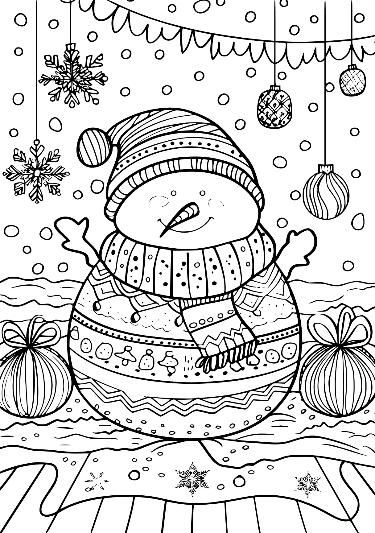 coloring pages for adults christmas, snowman, humpty, zentangle, free page downloads