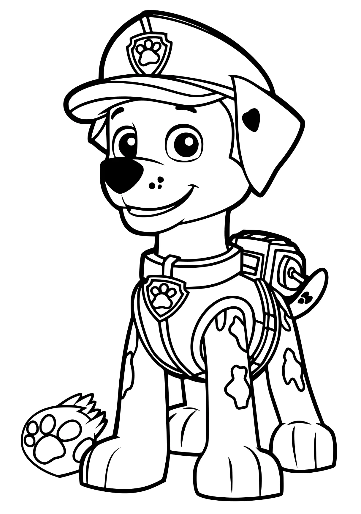 paw patrol coloring sheet firefighter, fazbear, fireman, free page downloads