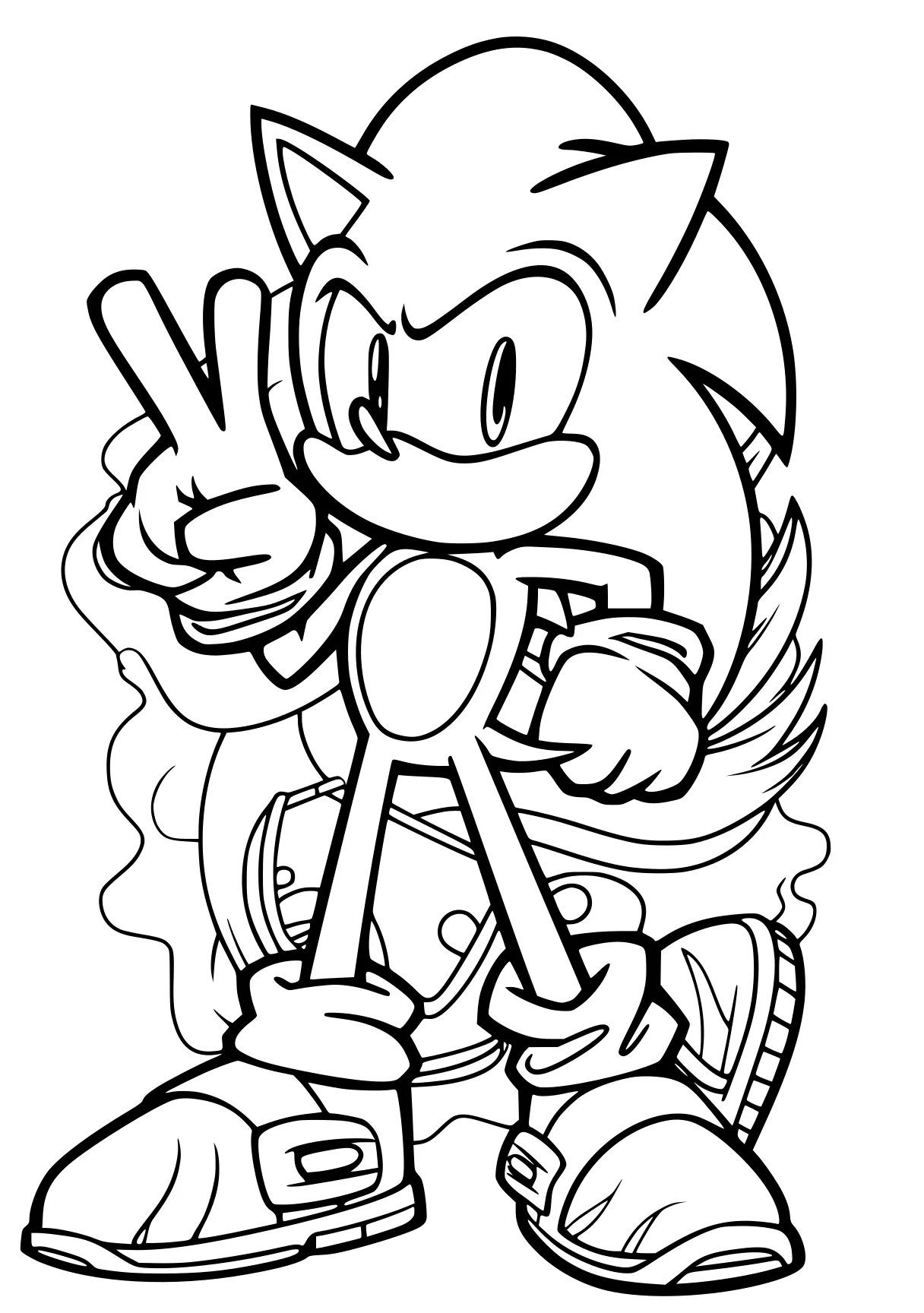 sonic the hedgehog coloring pages sonic, knuckles, tails, blaze, hedgehog, free page downloads