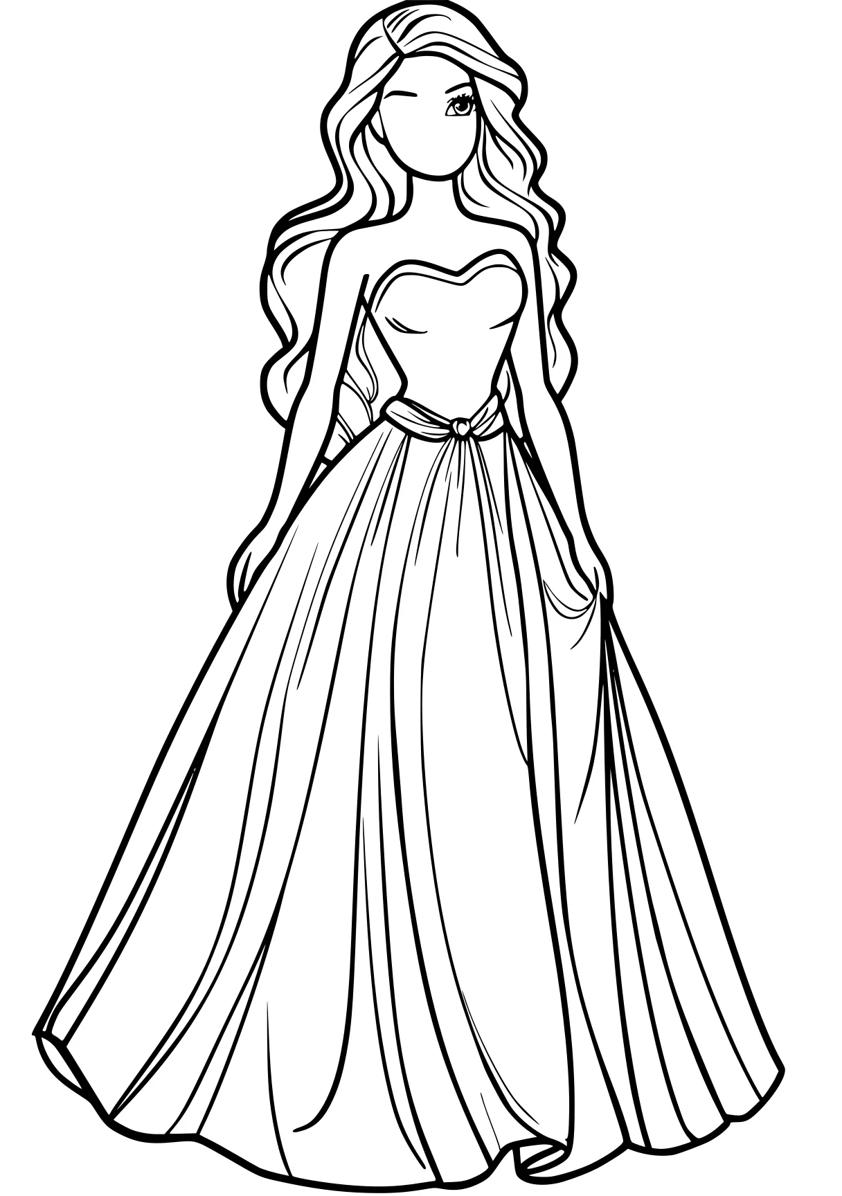 barbie coloring pages rapunzel, rosalina, dresses, princess, free page downloads