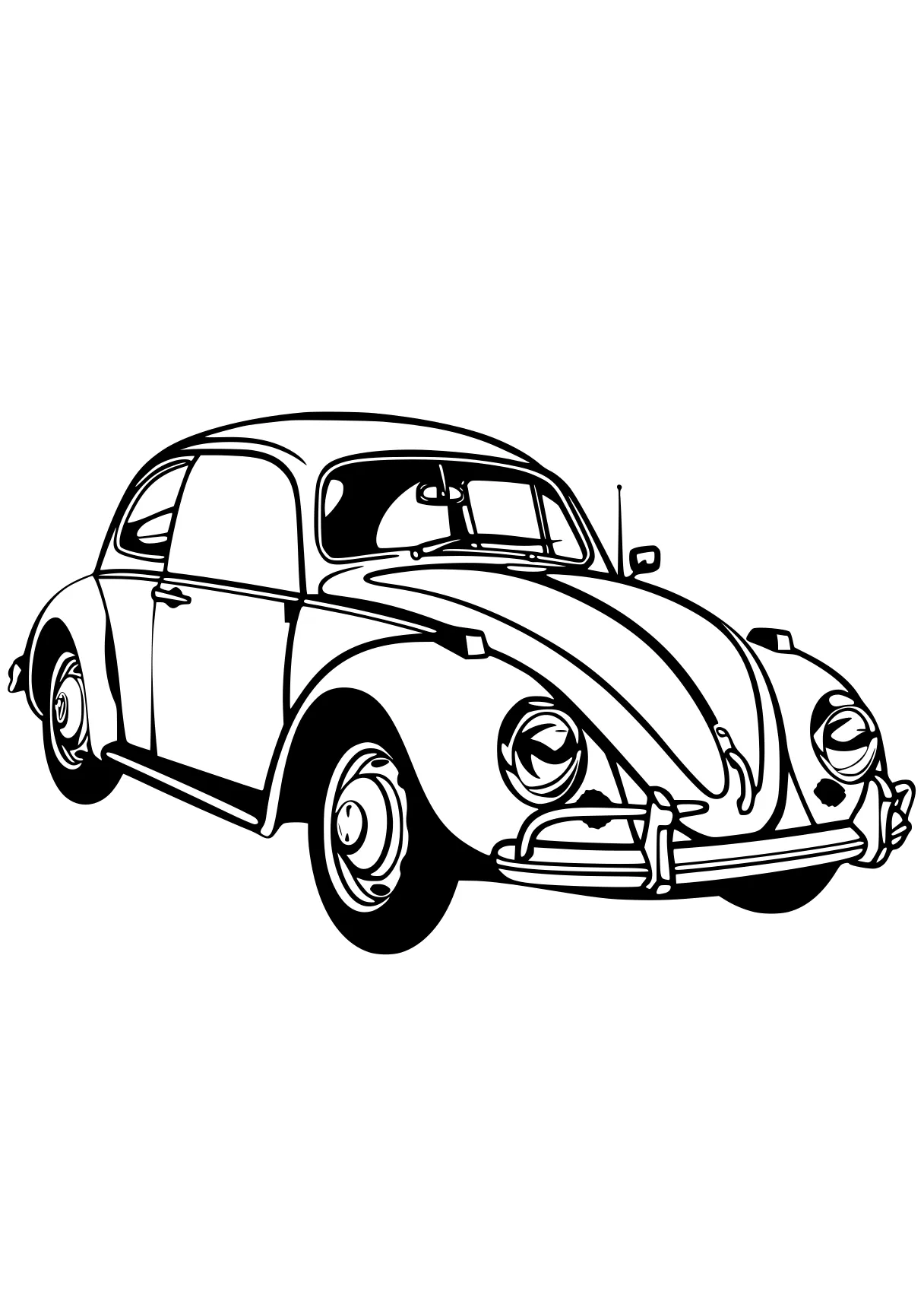 car coloring sheet car, vehicle, cars, robocar, a4, free page downloads