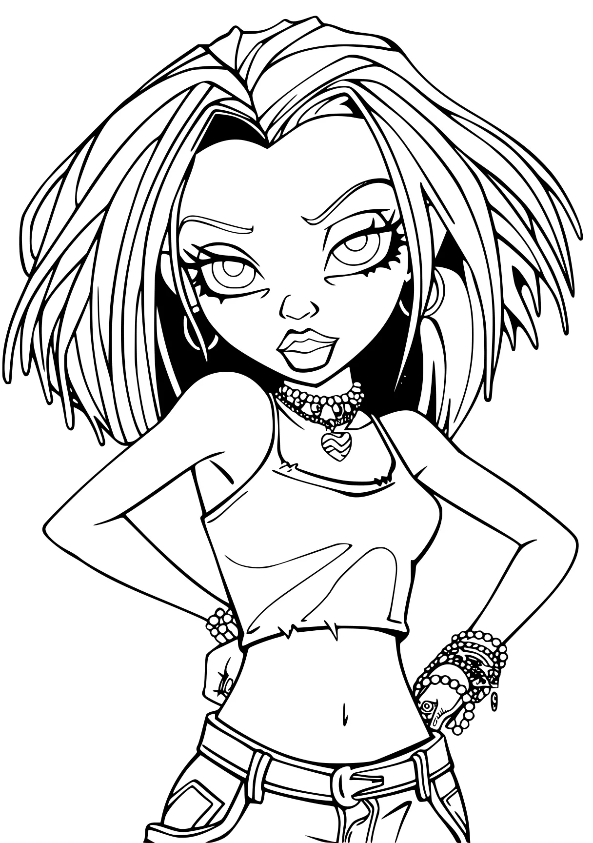 bratz coloring pages winx, bratz, noodle, gwen, amy, free page downloads