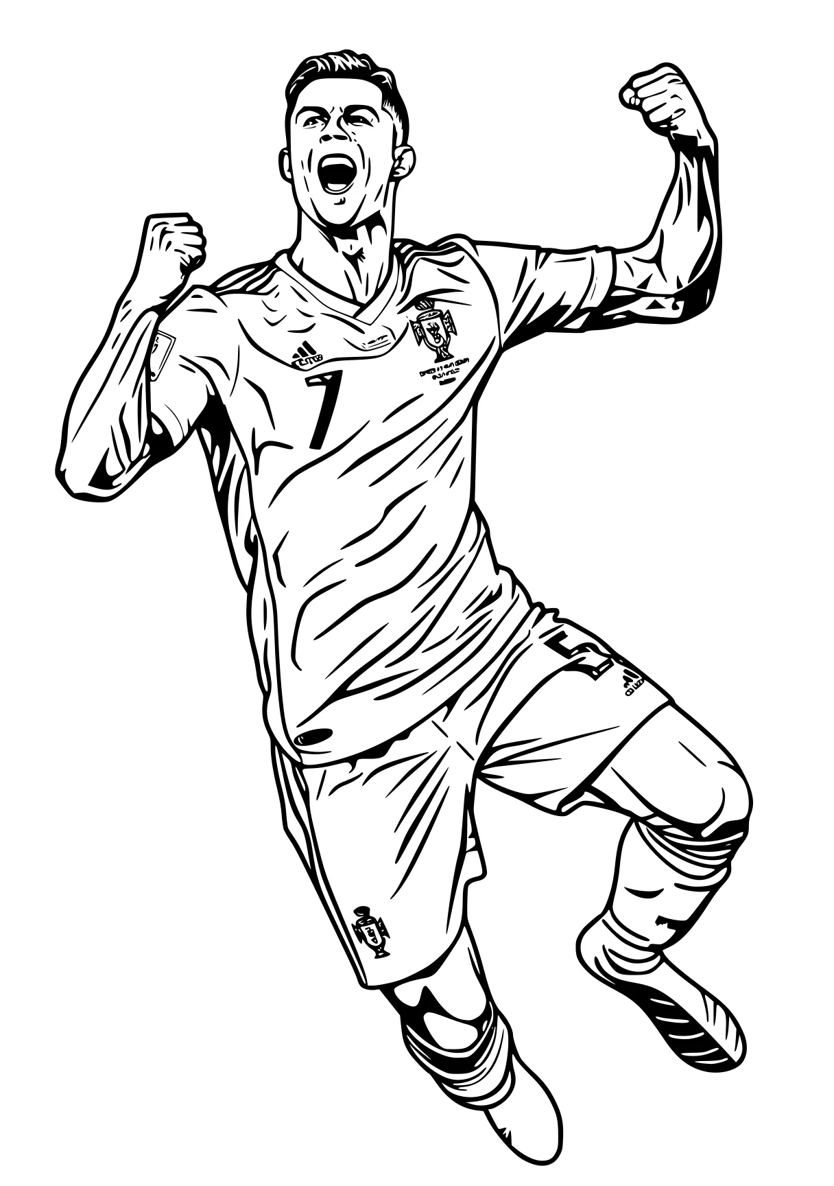 ronaldo coloring page ronaldo, soccer, messi, cristiano, player, free downloads