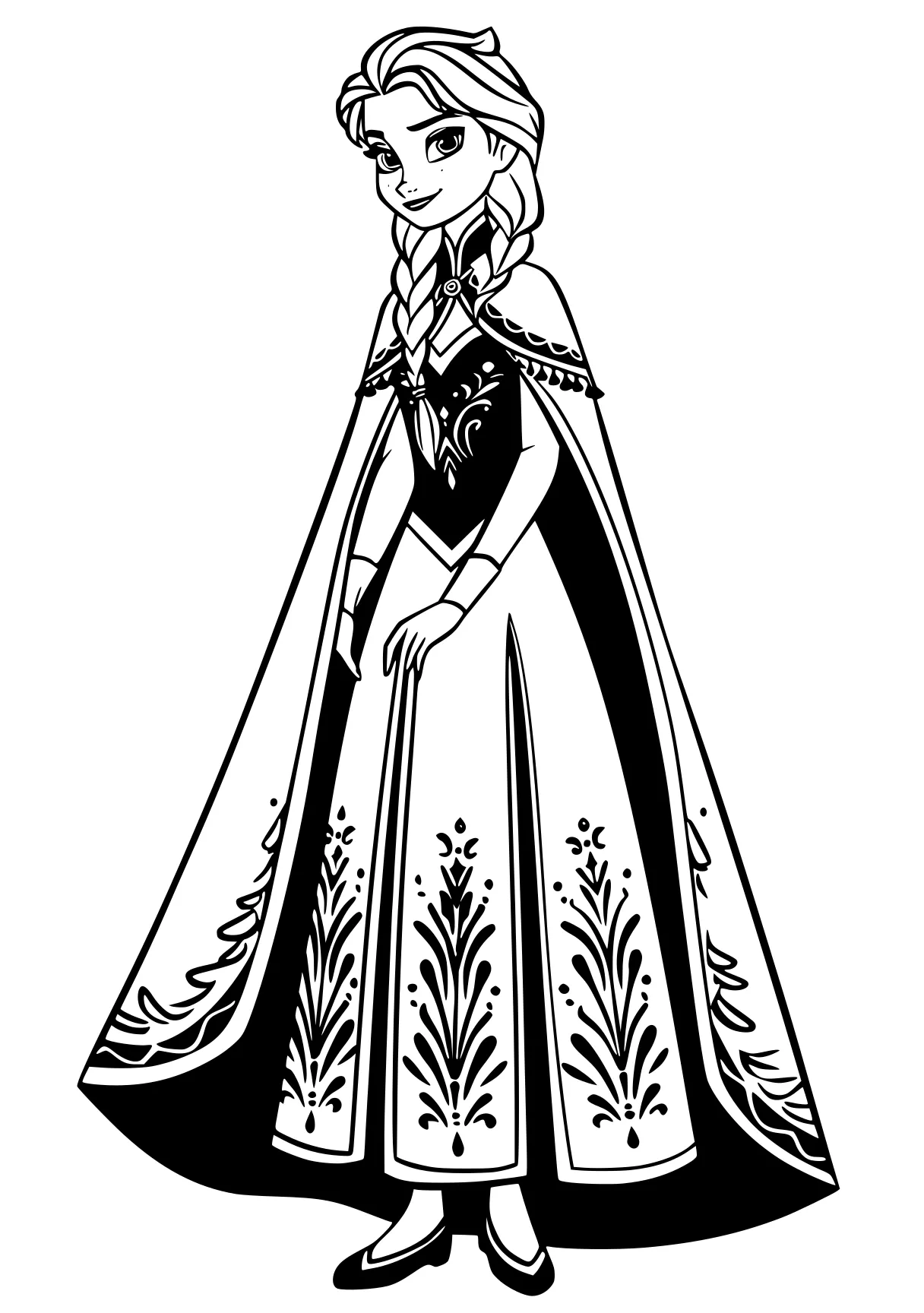 anna and elsa coloring pages rosalina, widow, cinderella, diana, lady, free page downloads