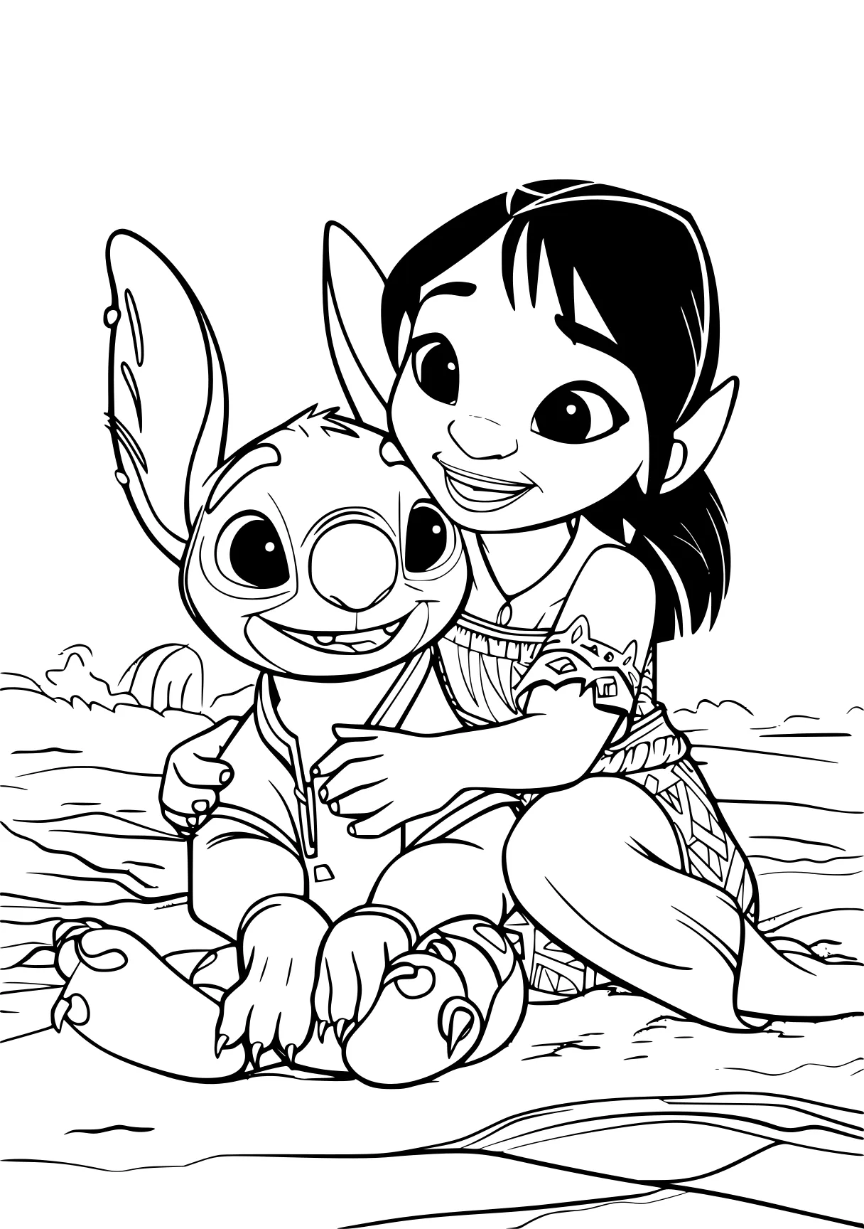 lilo and stitch coloring pages lilo, stitch, zootopia, bunnies, bunny, free page downloads