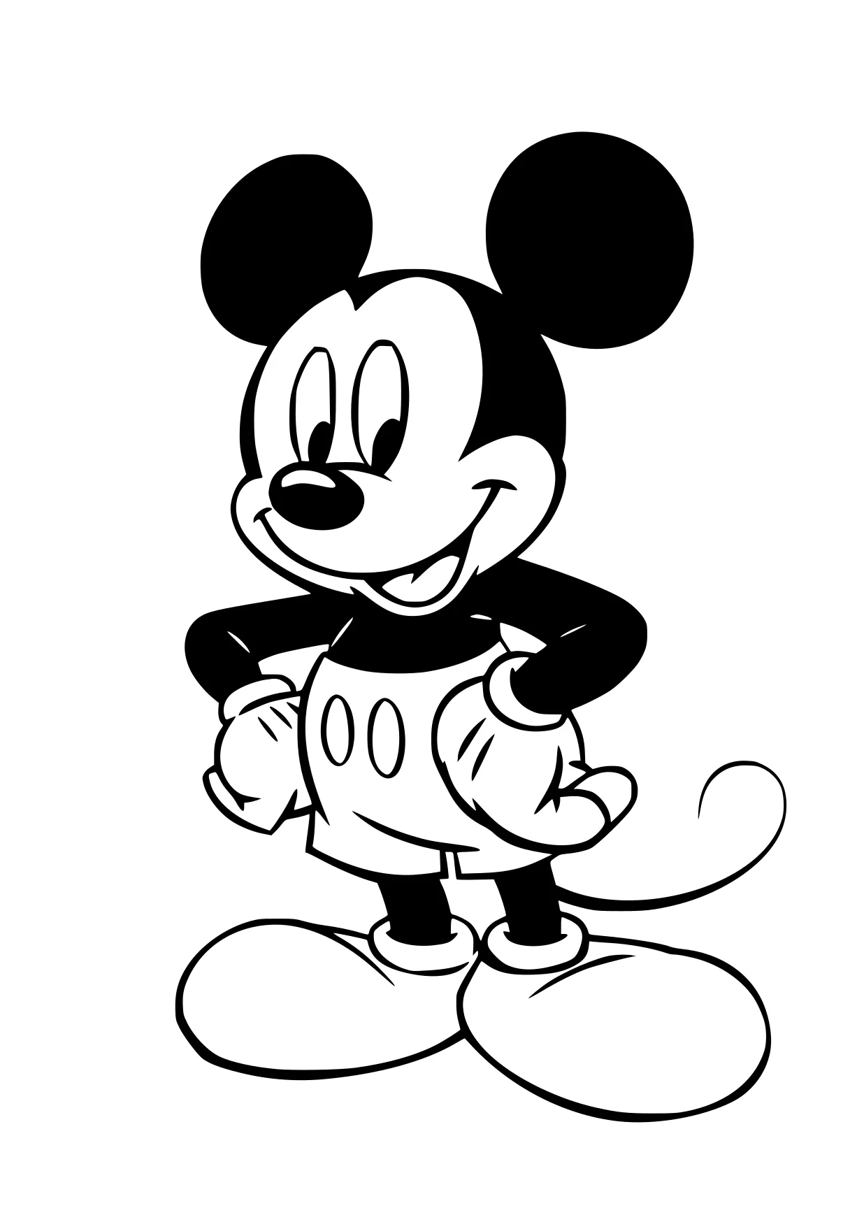 mickey coloring page mickey, mouse, minnie, disney, illustrator, free downloads