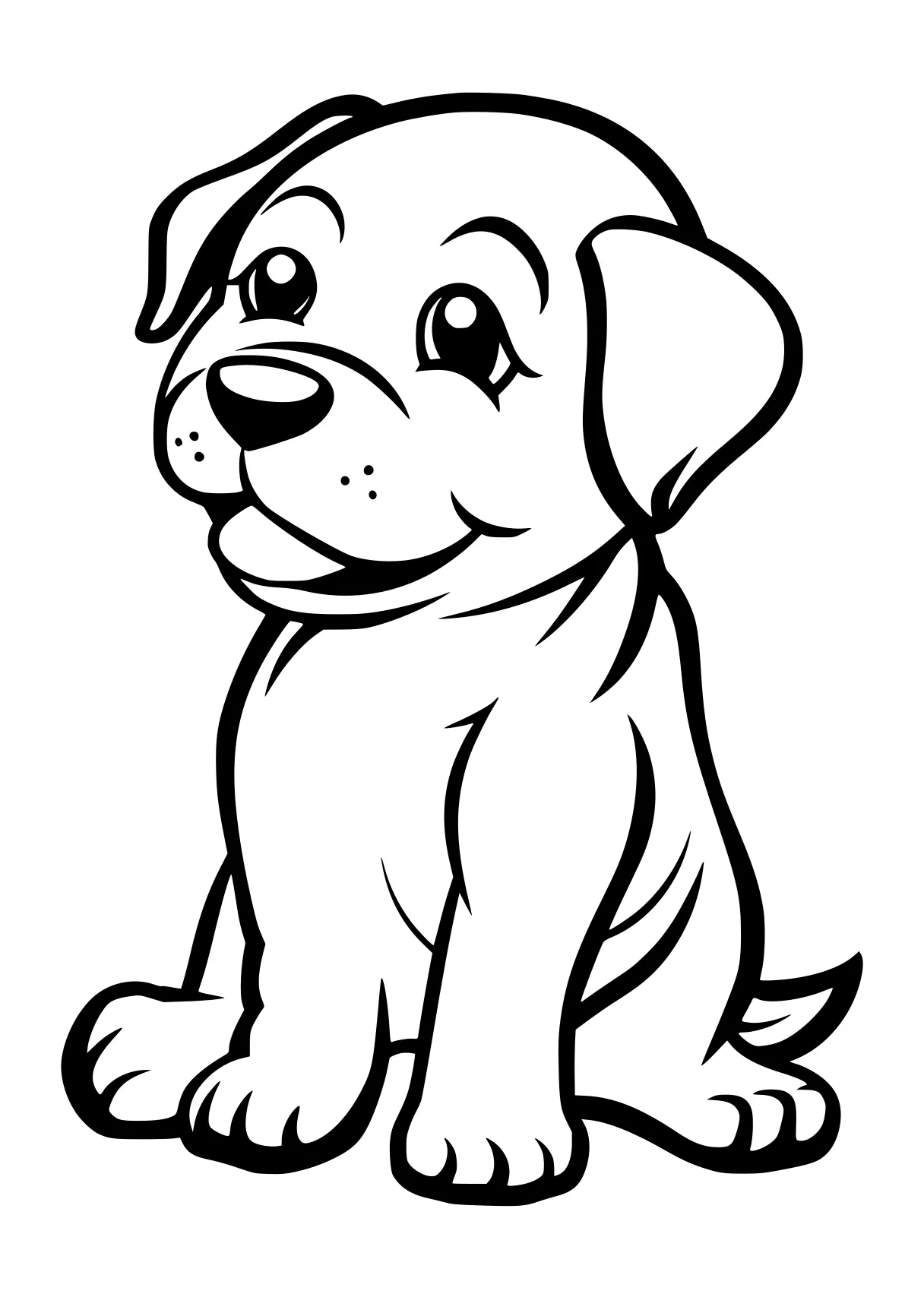 puppy dog coloring pages retriever, puppy, clifford, dog, snoopy, free page downloads