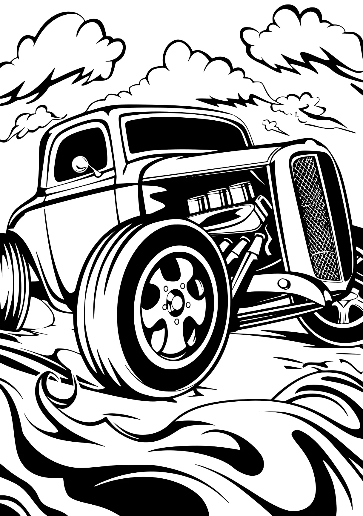 hot wheels coloring sheets vehicle, car, cars, wreck, truck, free page downloads