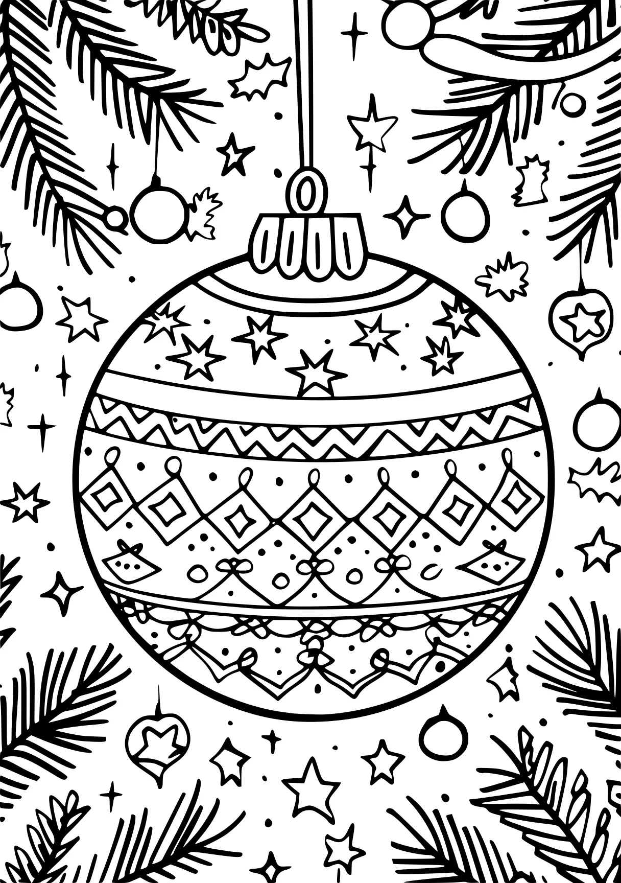 free christmas coloring sheets ornament, advent, zentangle, page downloads