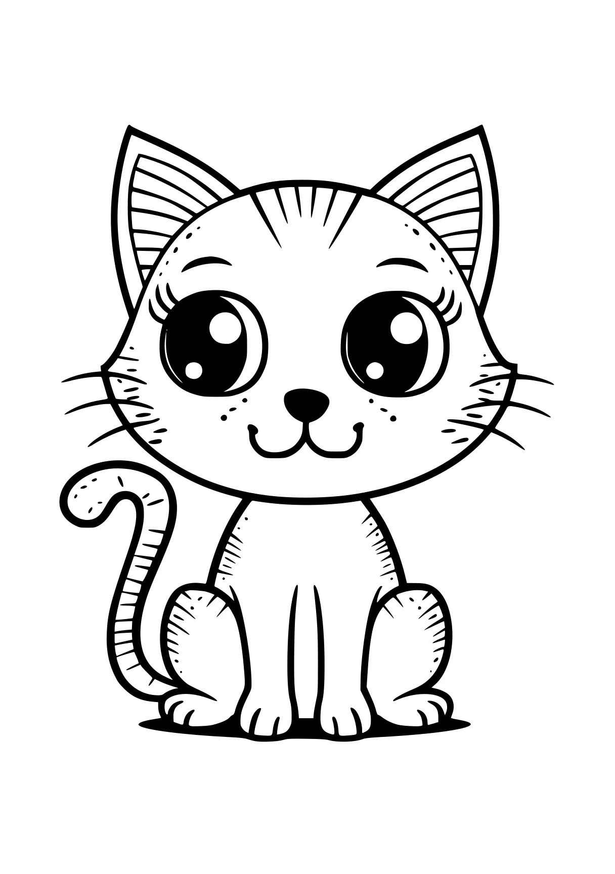 free online coloring pages kitty, mew, cat, caticorn, kitten, page downloads