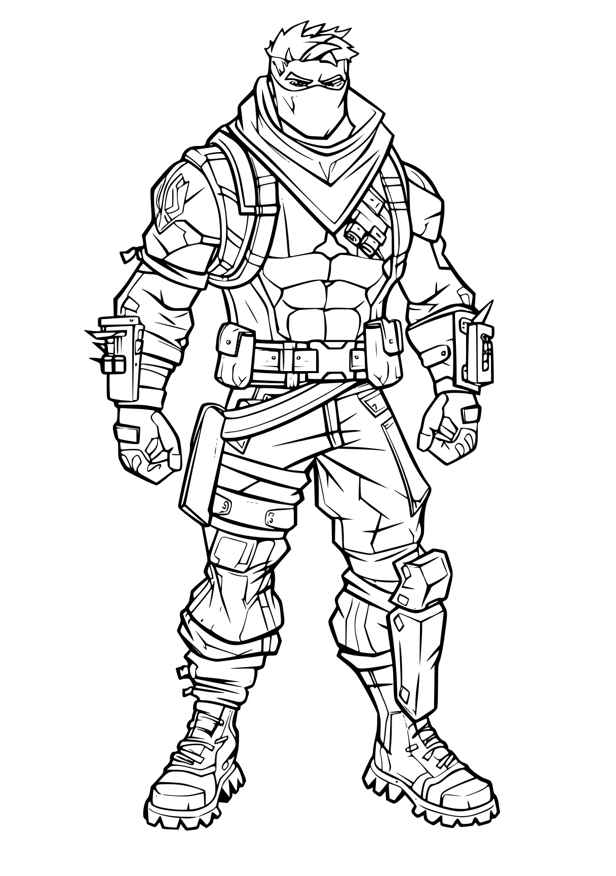 fortnite coloring pages pencils, soldier, ranger, illustrator, knight, free page downloads