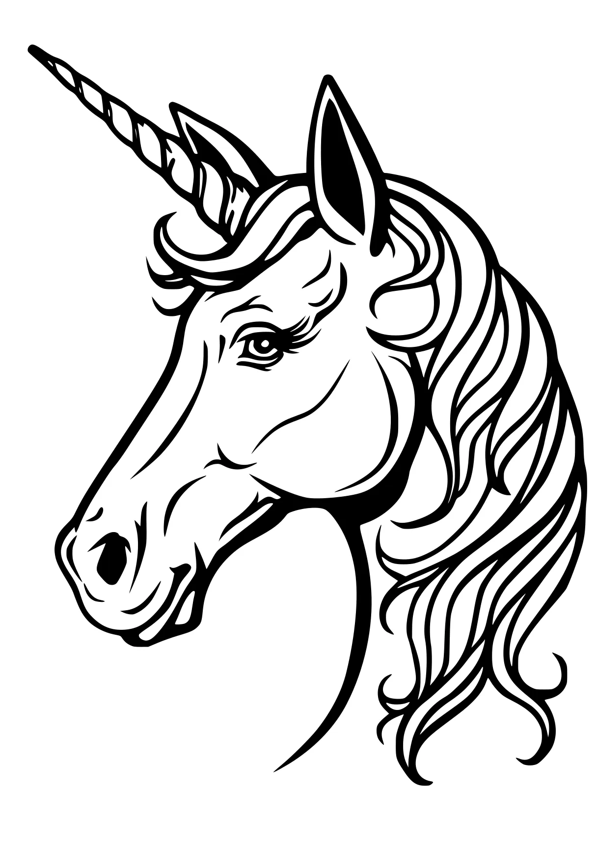 unicorn pictures to color unicorn, horse, pegasus, pony, zebra, free coloring page downloads