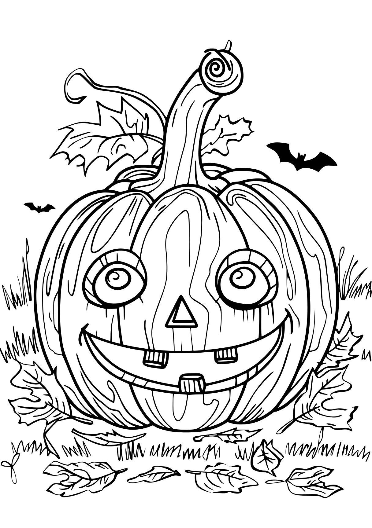 free coloring pages to print pumpkin, skellington, scarecrow, page downloads