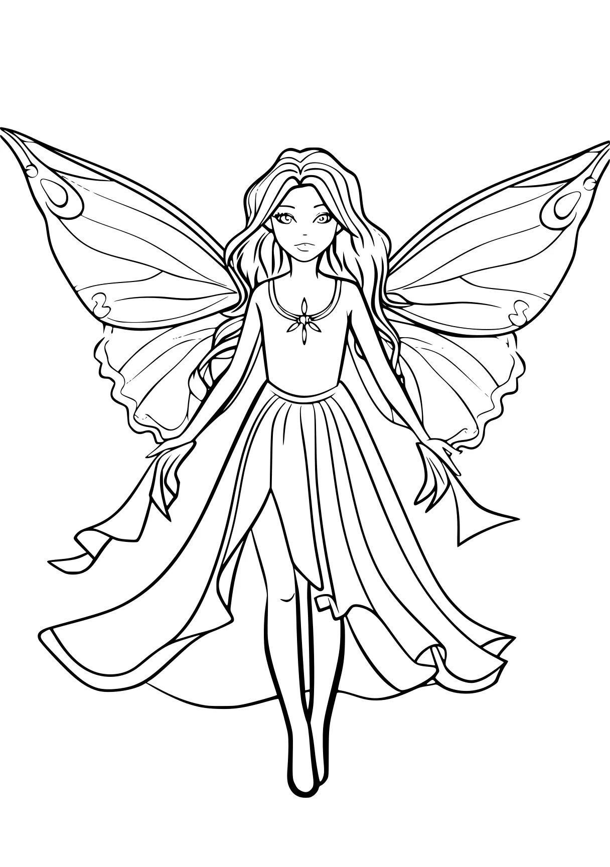 fairy coloring pages fairy, winx, angel, butterfly, free page downloads