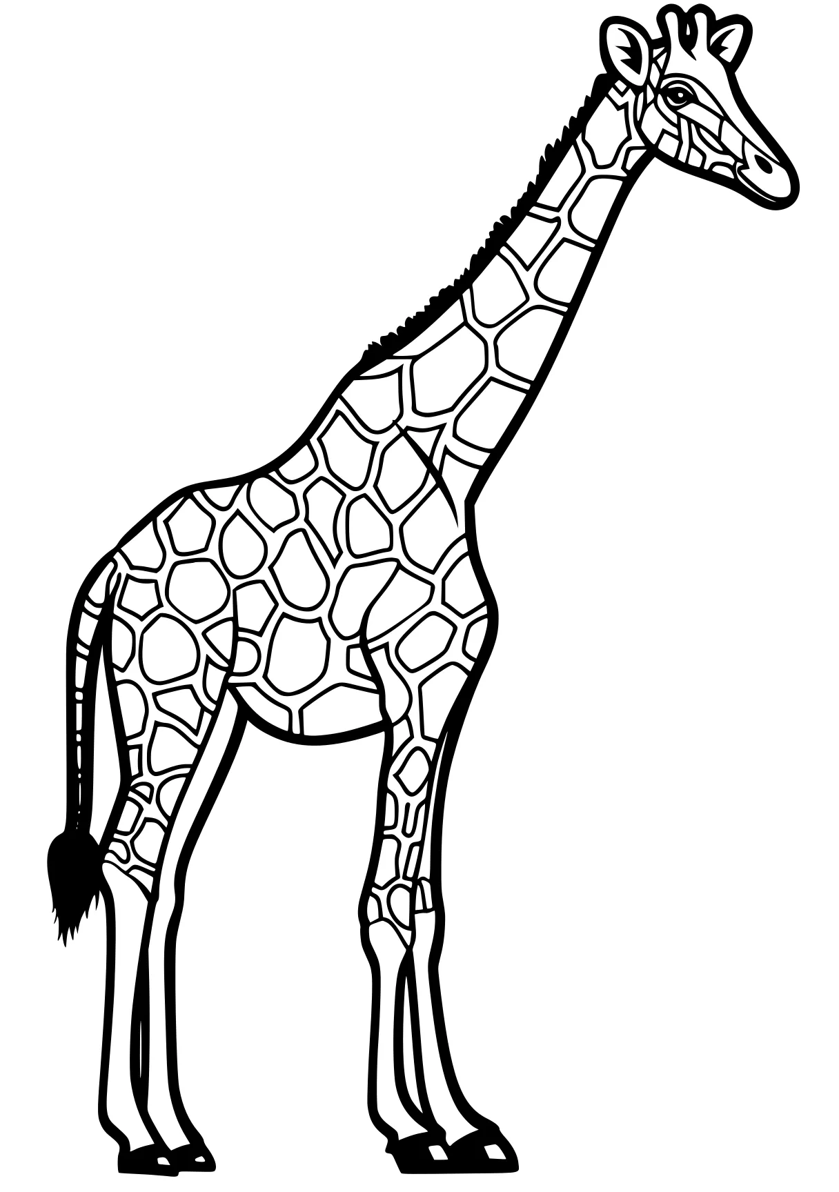 giraffe coloring giraffe, brachiosaurus, llama, camel, therizinosaurus, free page downloads