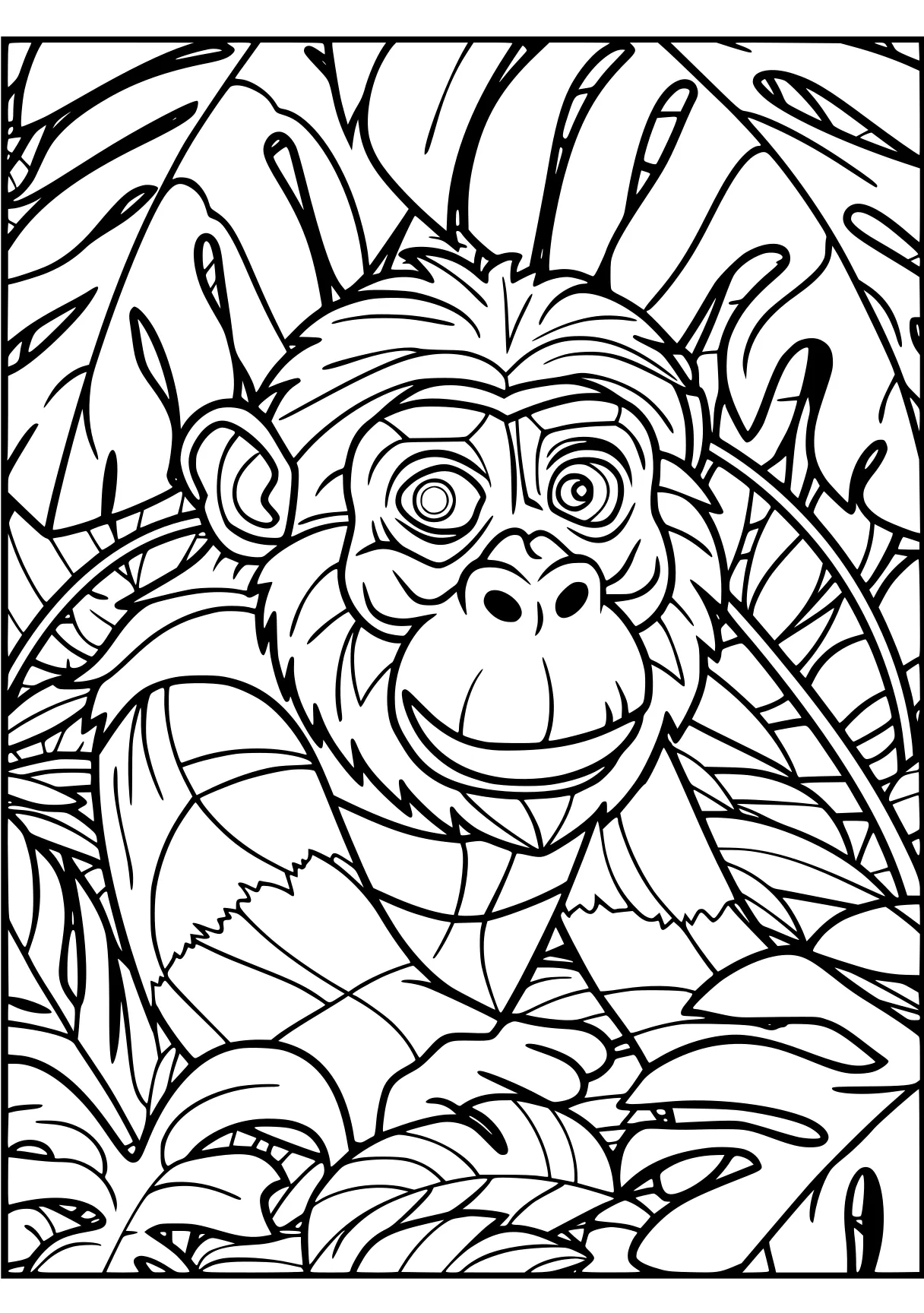 cool coloring pages gorilla, monkey, colouring, free page downloads