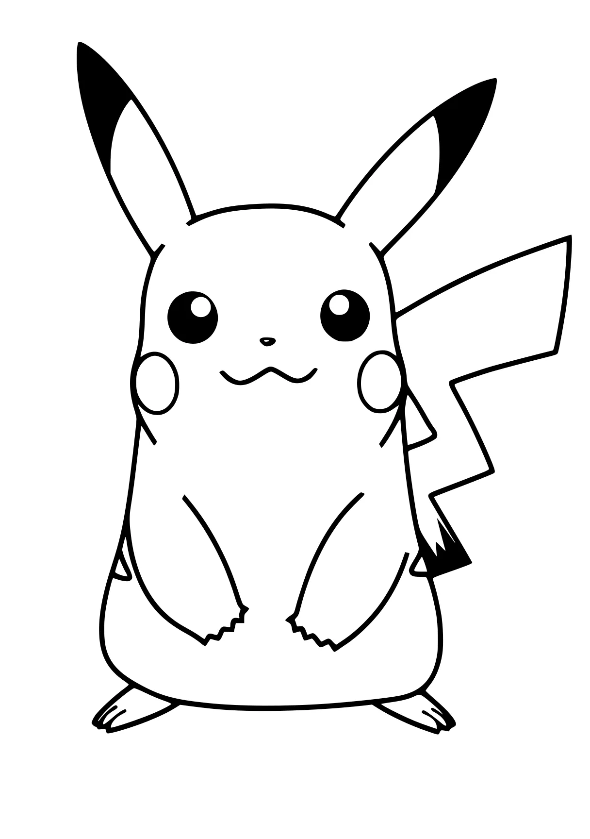 pikachu coloring pages eevee, pikachu, molang, pokemon, jigglypuff, free page downloads