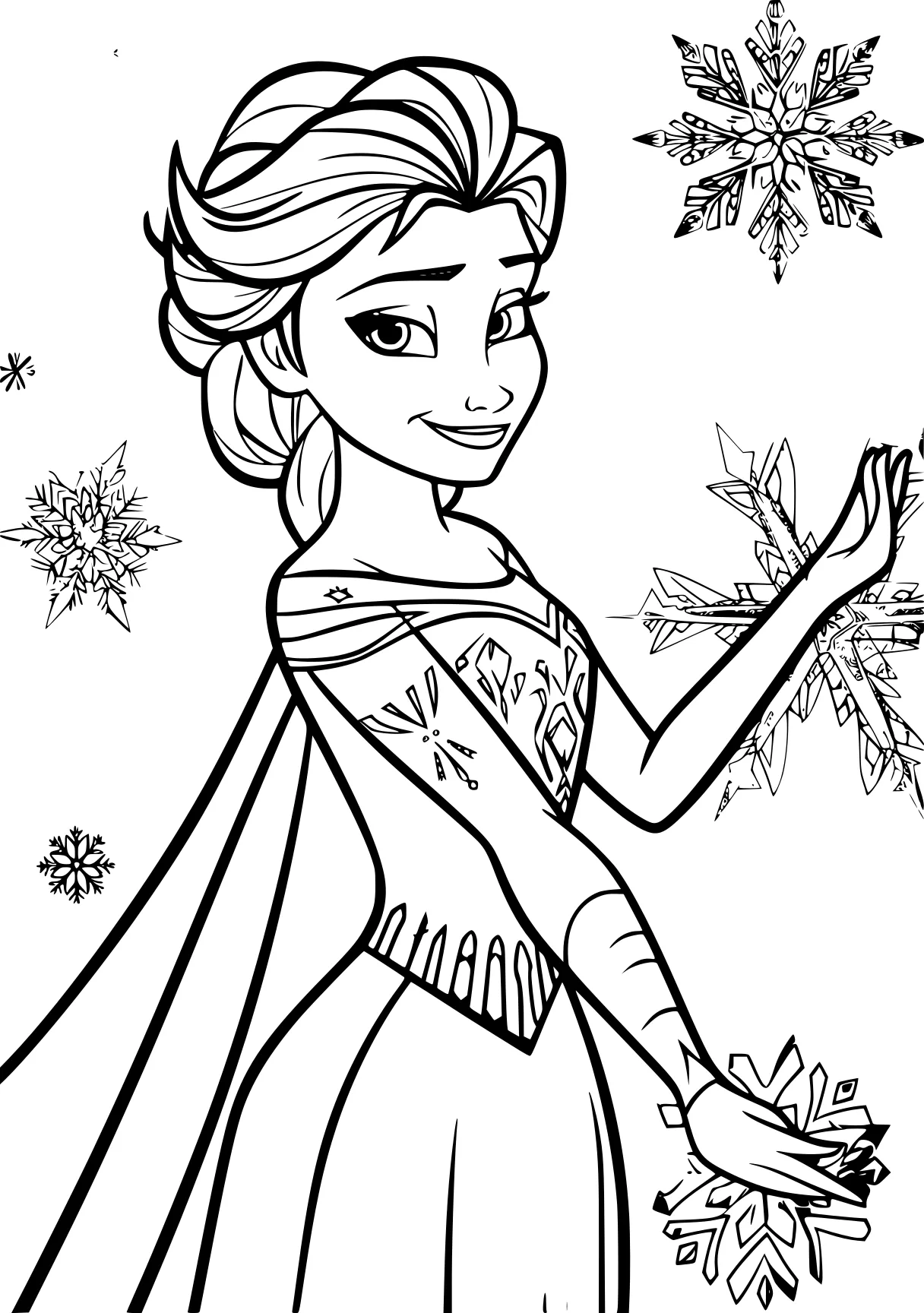 elsa coloring sheet elsa, tiana, jasmine, free page downloads