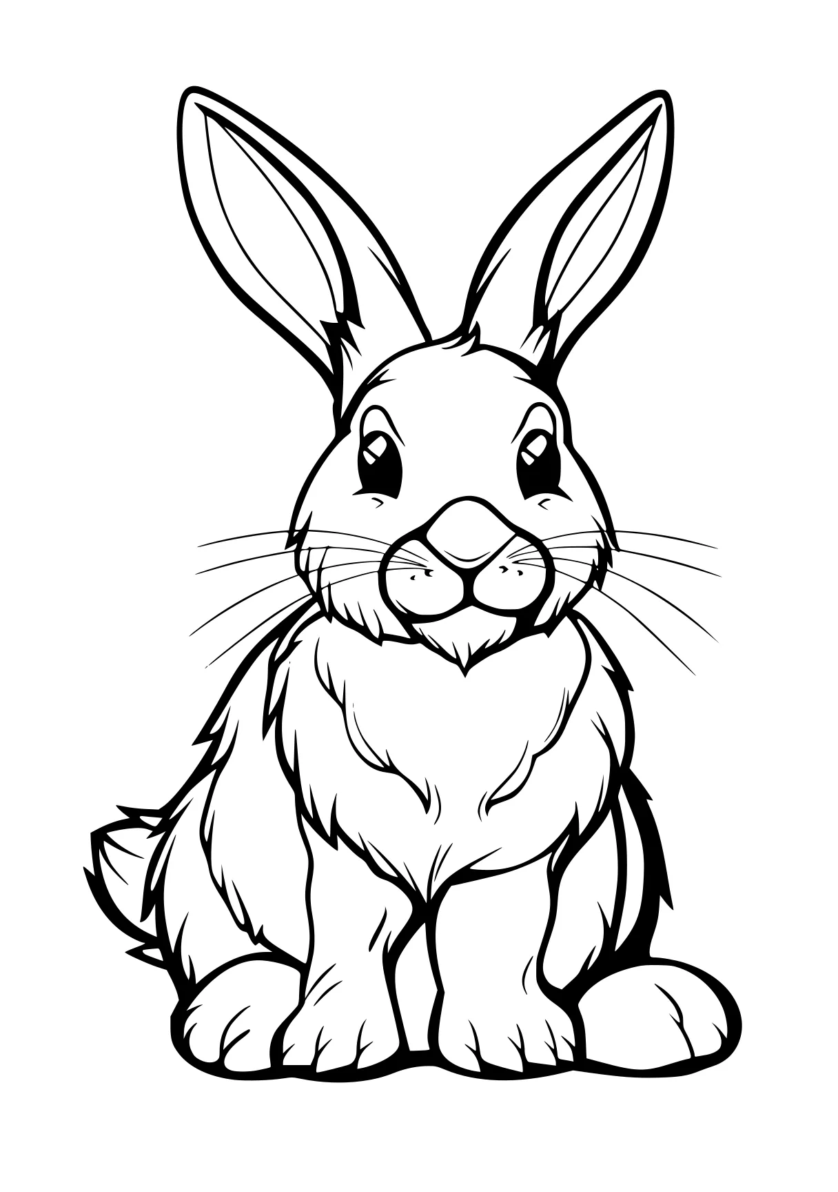 rabbit coloring pages rabbit, bunny, carrot, scorbunny, eevee, free page downloads