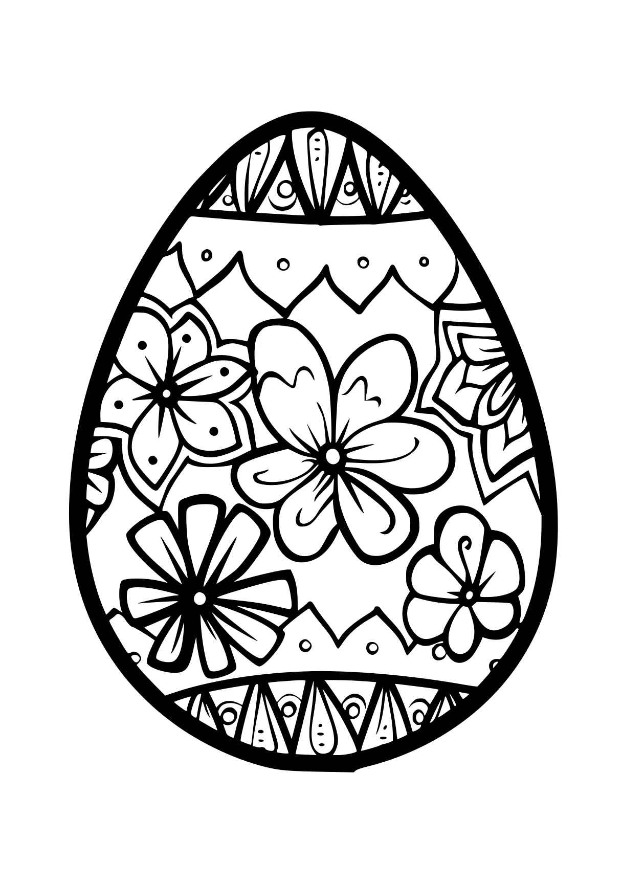 easter egg printable coloring pages ornament, egg, easter, free page downloads