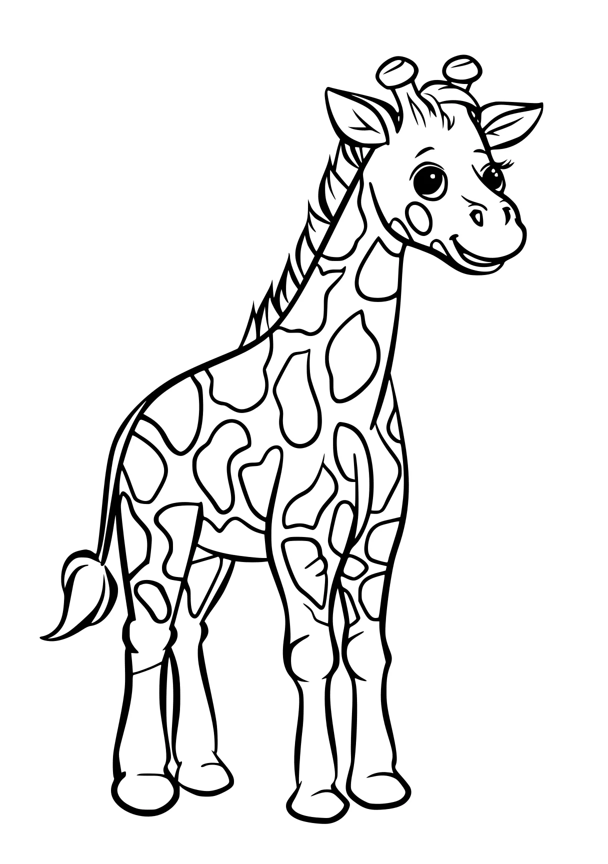 animal pictures to color giraffe, llama, zebra, brachiosaurus, camel, free coloring page downloads