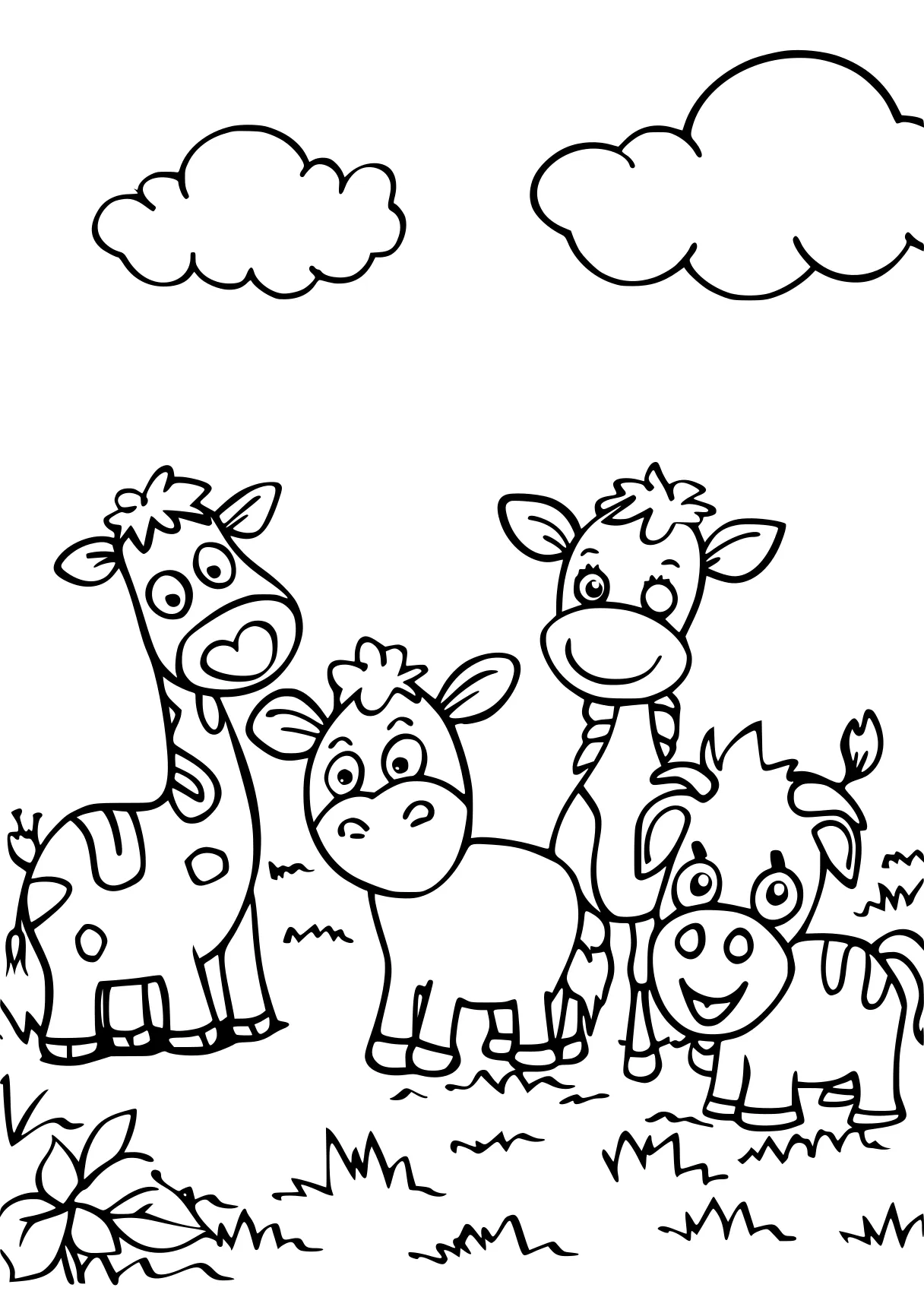 childrens colouring pages, animals, sheep, colouring, free coloring page downloads