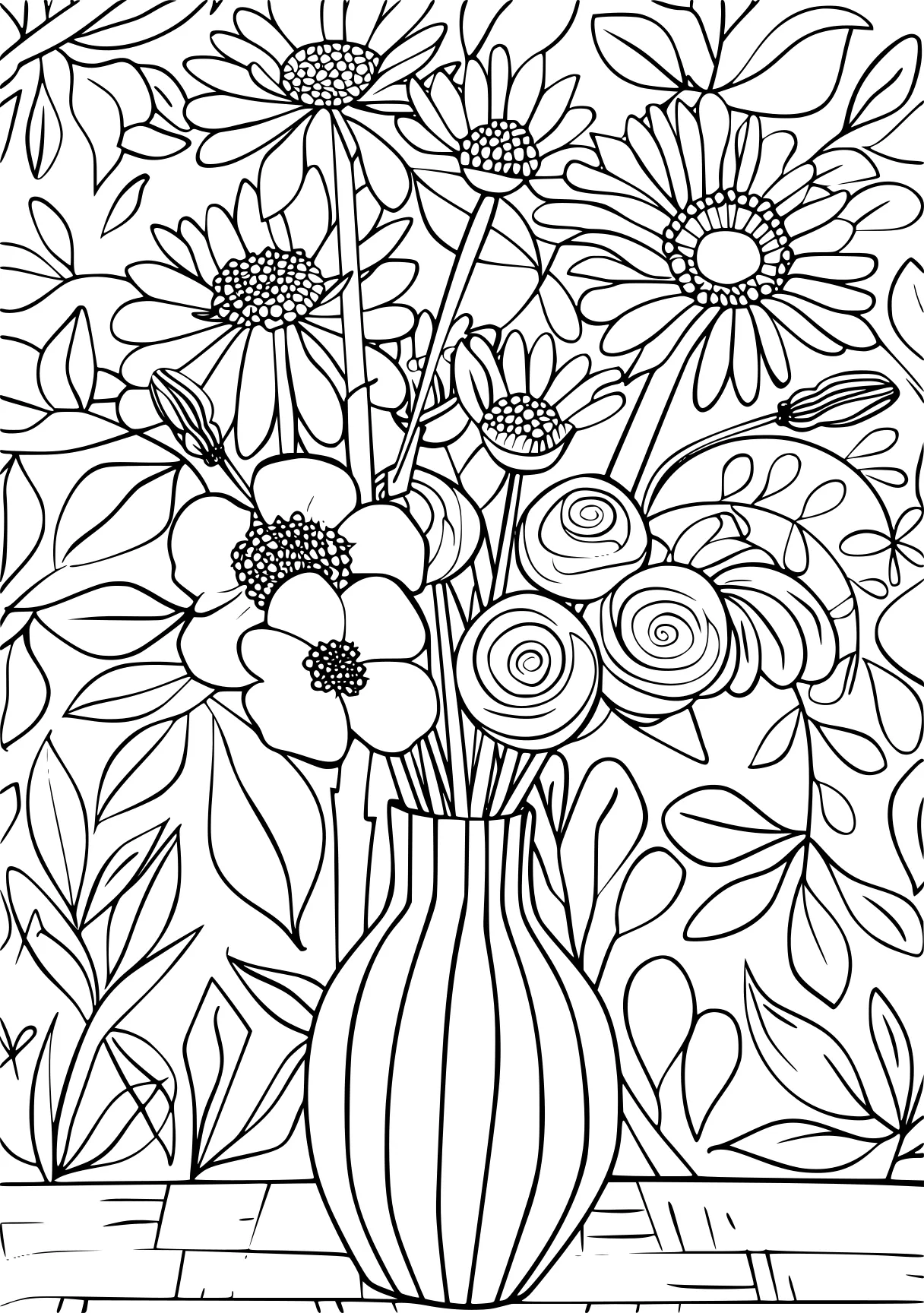 color by number worksheets, zentangle, colouring, sunflower, free coloring page downloads