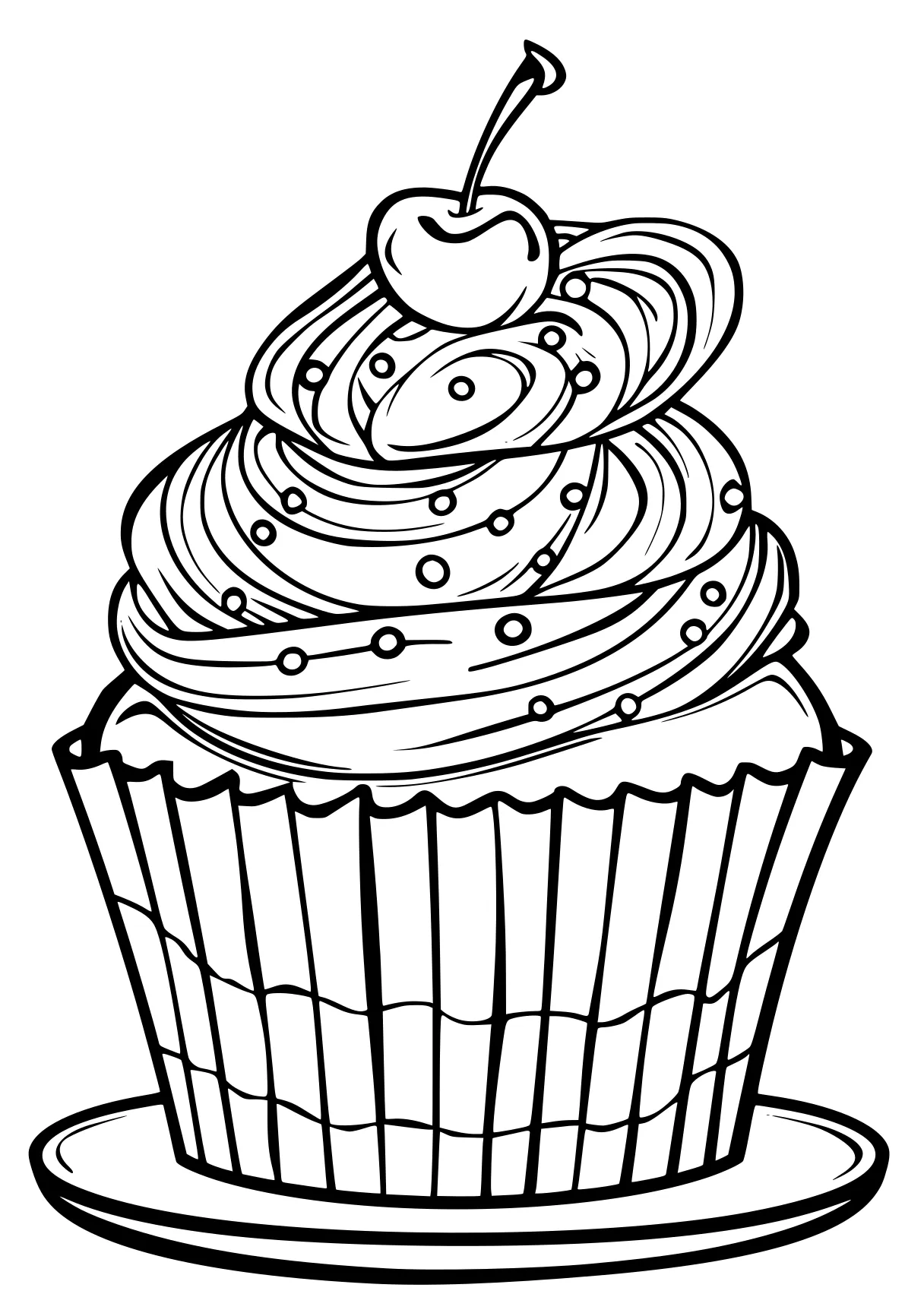 cupcake coloring sheets cupcake, cake, cup, free page downloads