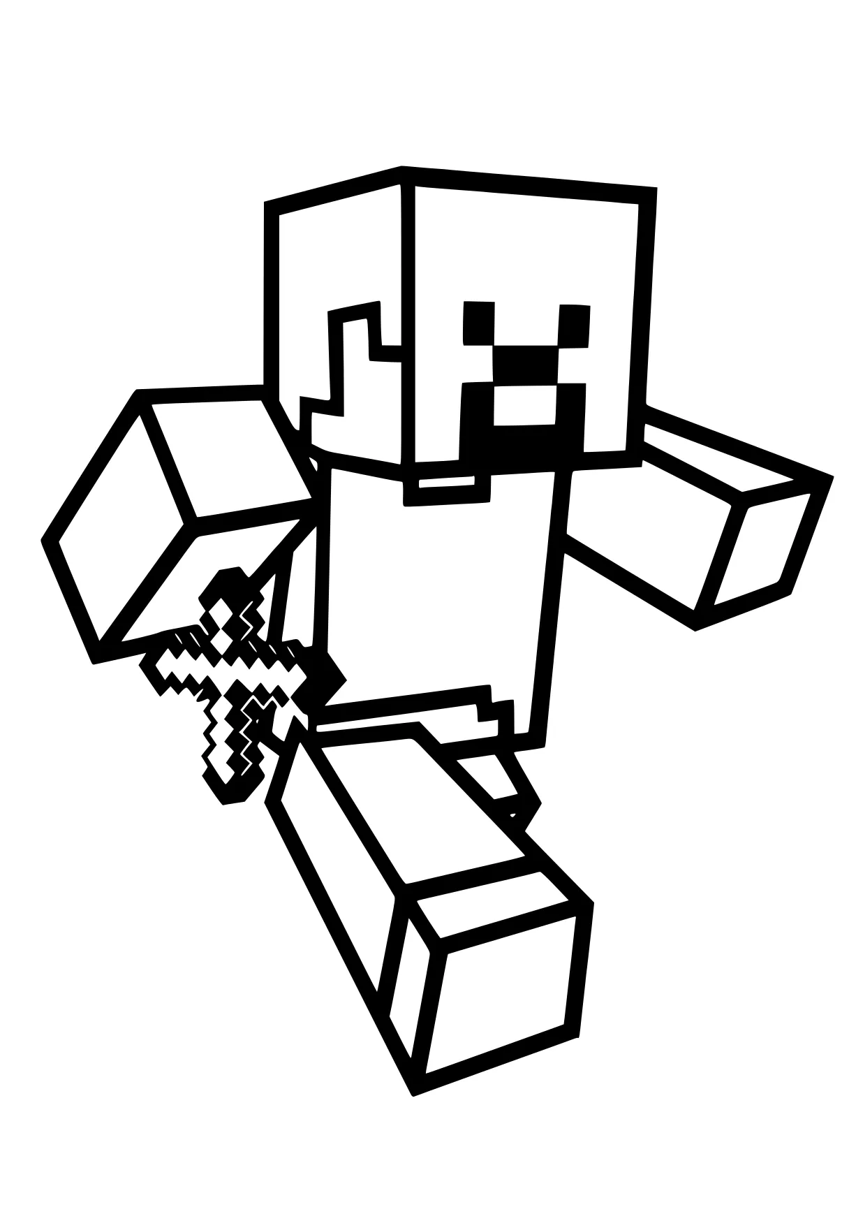 minecraft coloring pages minecraft, ender, fazbear, creeper, alphablocks, free page downloads