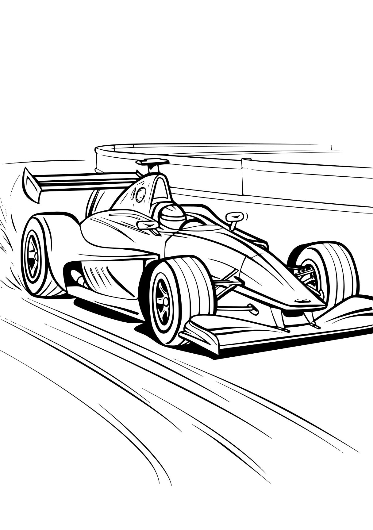 race car coloring page a4, kart, race, pencils, car, free downloads