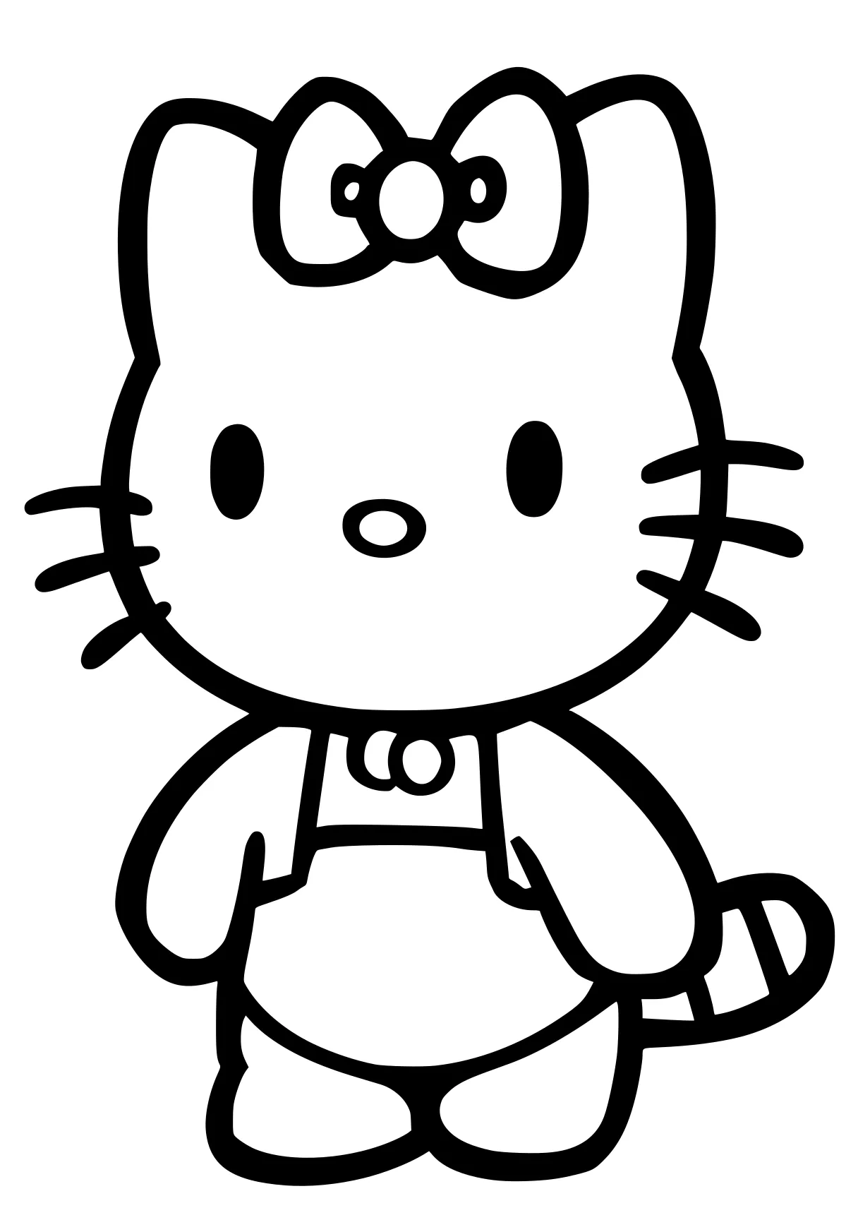 coloring hello kitty unikitty, kitty, sanrio, mouse, peppa, free page downloads