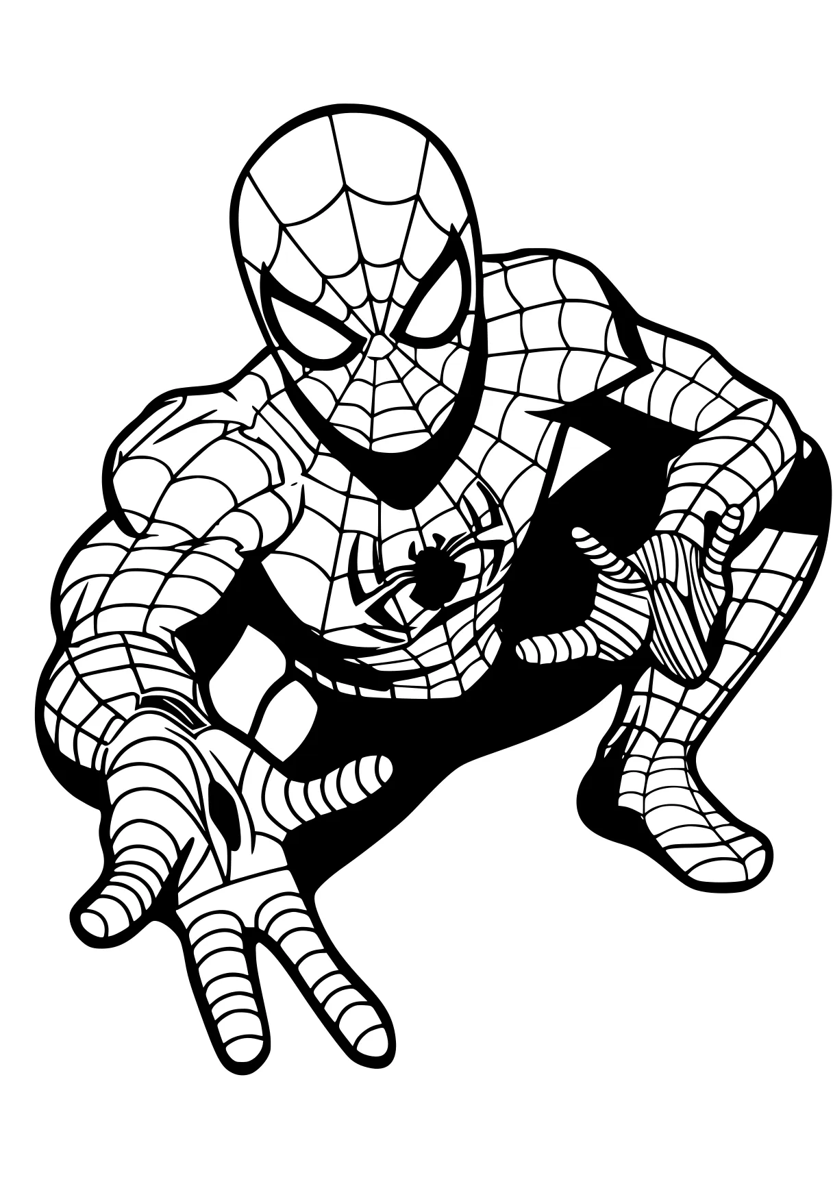 spidey coloring page spidey, spiderman, spider, peter, wall, free downloads