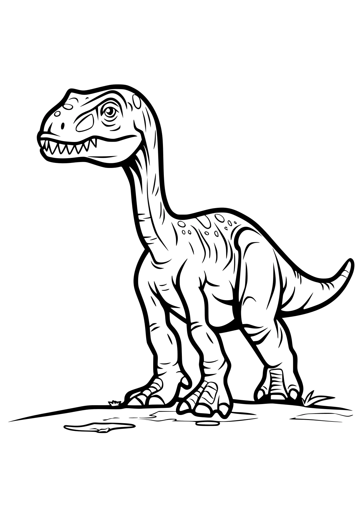 childrens colouring pages indoraptor, trex, dino, tyrannosaurus, allosaurus, free coloring page downloads