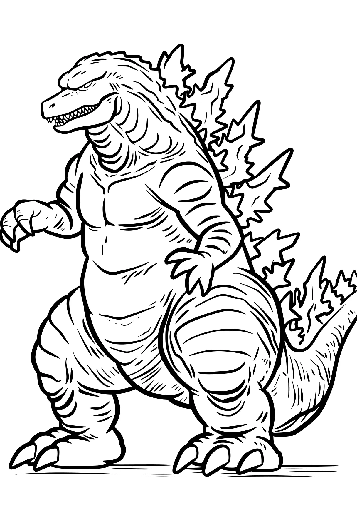 godzilla printable coloring pages godzilla, trex, tyrannosaurus, t-rex, carnotaurus, free page downloads