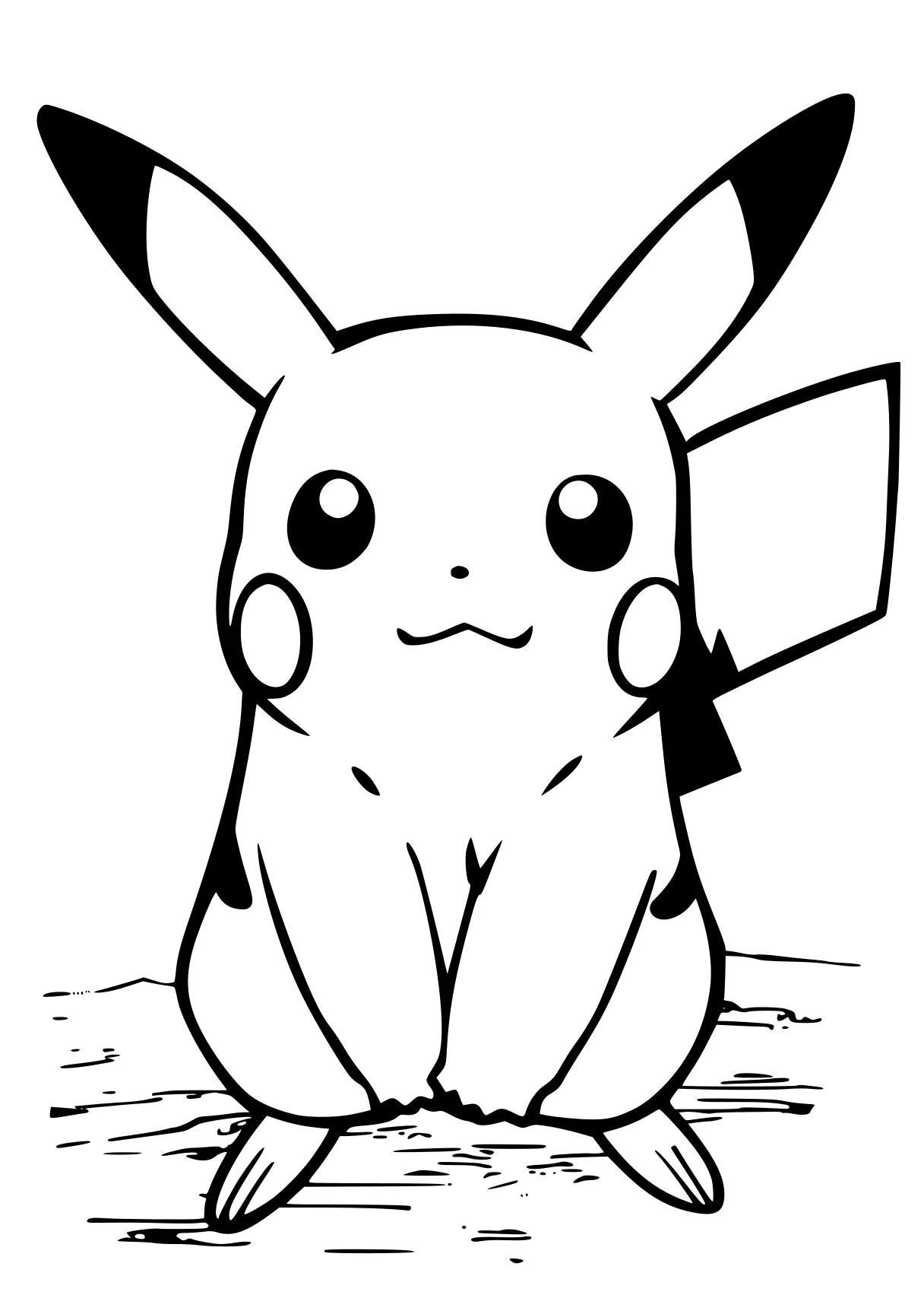 pikachu coloring pages pikachu, eevee, molang, pokemon, cinnamoroll, free page downloads