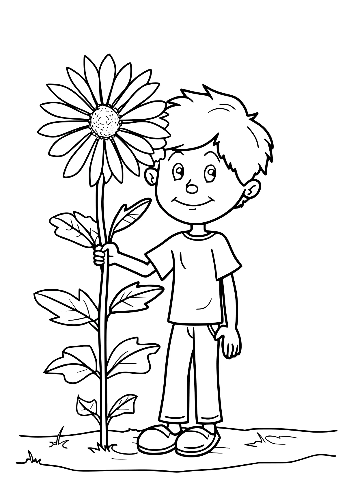 march coloring pages, plant, sunflower, illustrator, free page downloads