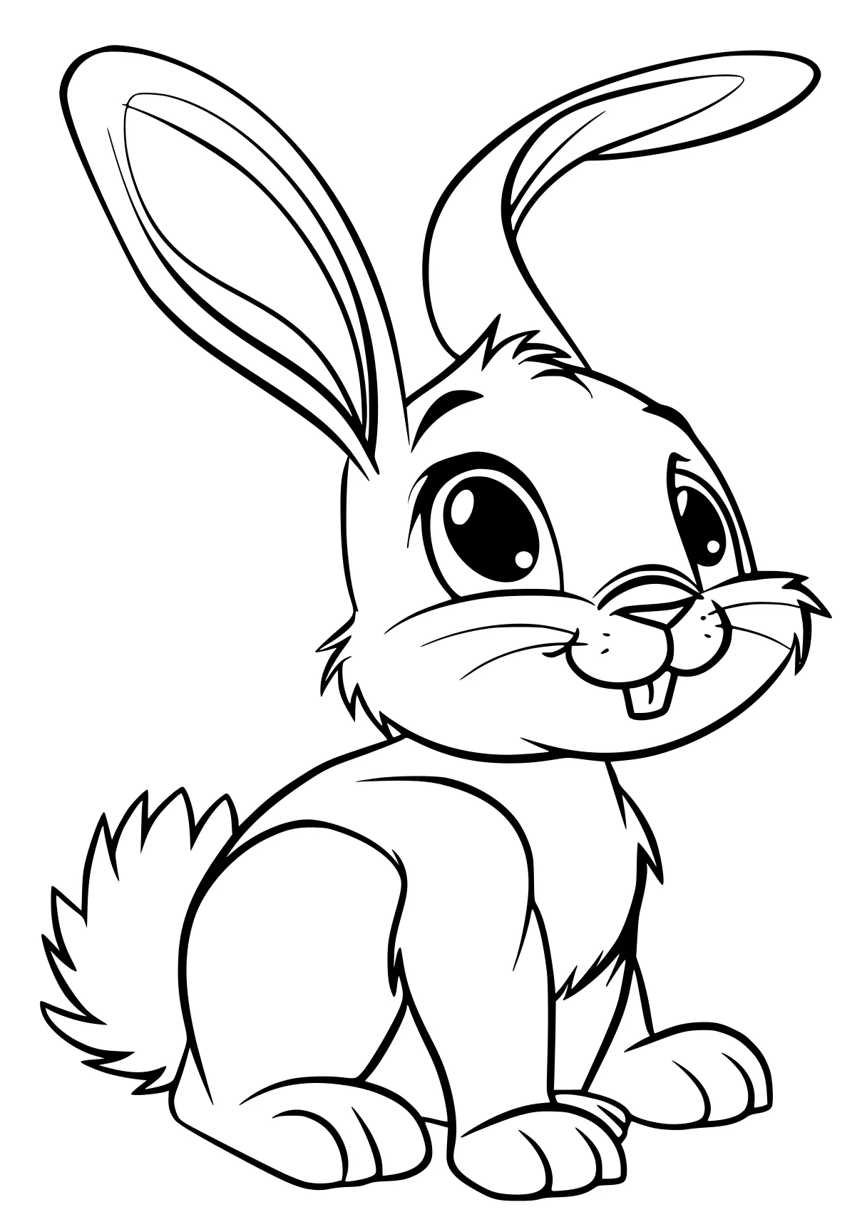 bunny coloring page scorbunny, bunny, rabbit, bunzo, alvin, free downloads