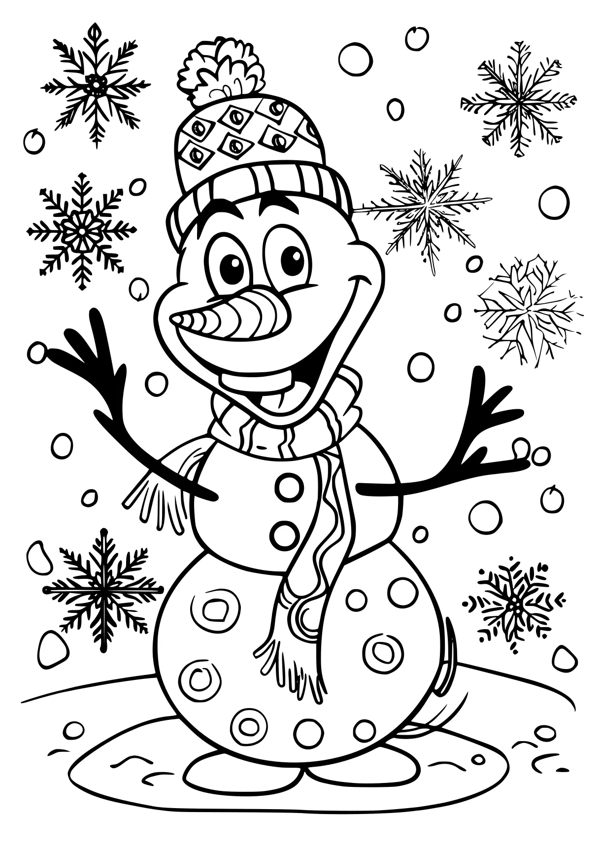 disney christmas coloring pages snowman, olaf, zentangle, free page downloads