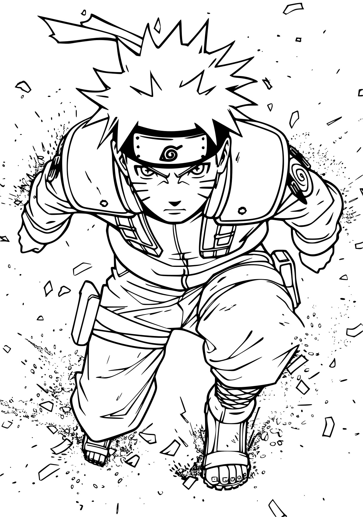 coloring pages naruto naruto, kakashi, sasuke, tanjiro, boruto, free page downloads