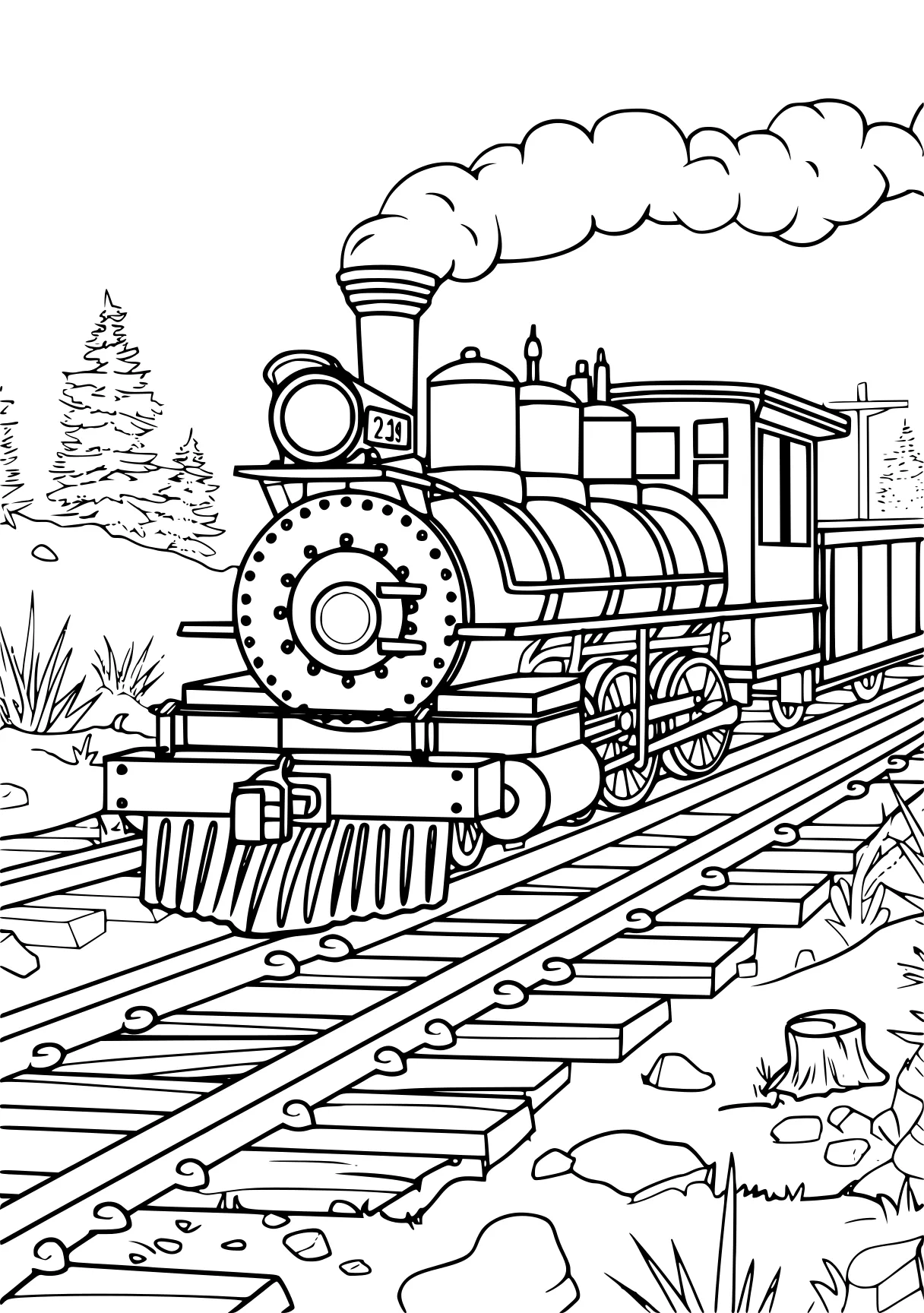 train coloring page train, thomas, percy, free downloads